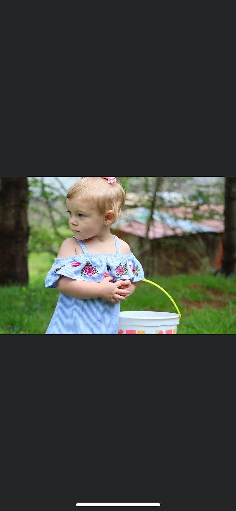 Harley is registered to the contest to win money with this photo: child, electric_blue, flash_photography, fun, gadget, garden, gesture, grass, happy, leisure, liquid_bubble, people_in_nature, person, plant, portrait_photography, recreation, sitting, t_shirt, toddler, tree
