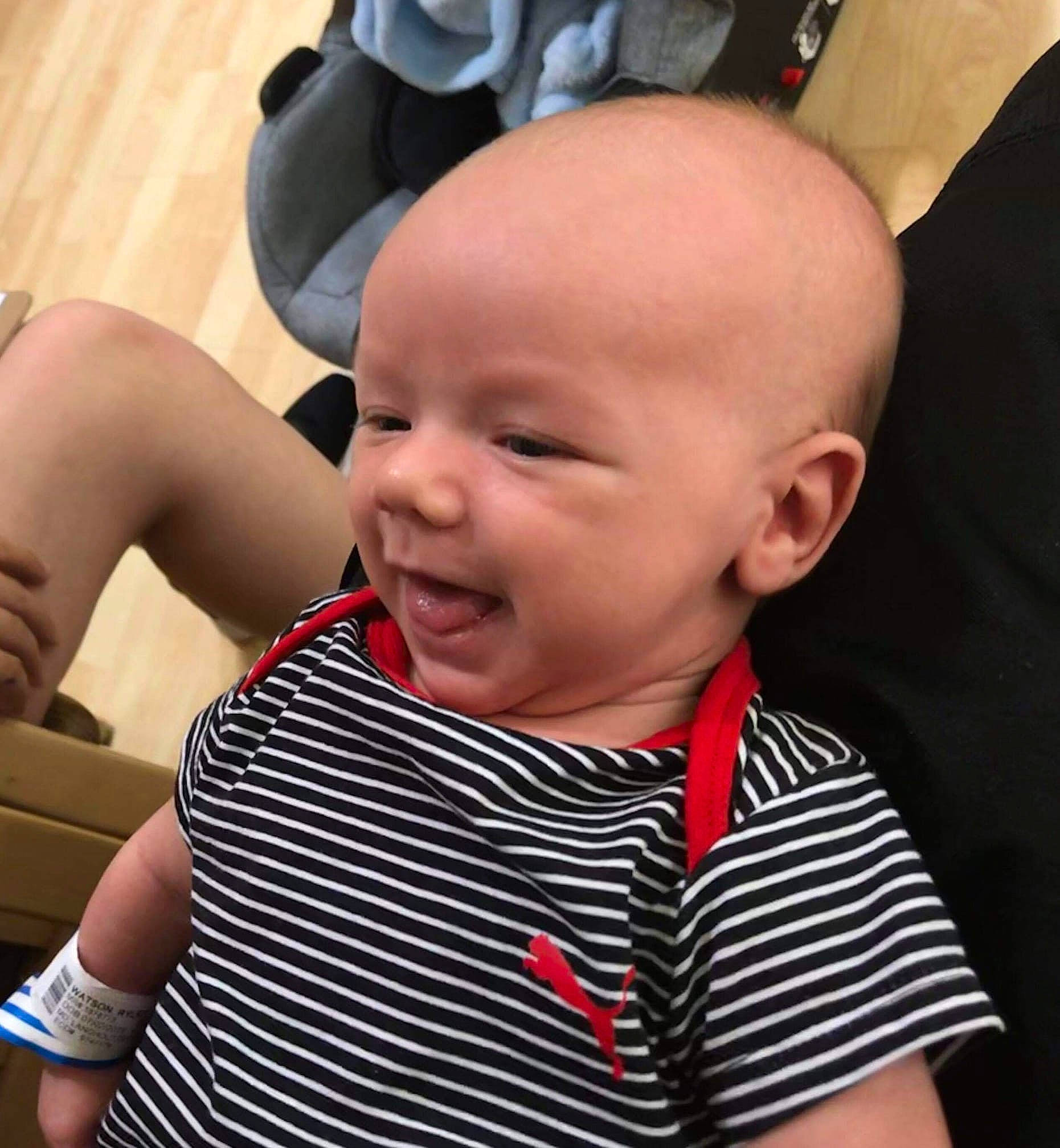 Rylan joined the competition — help win amazing prizes! baby, cheek, child, ear, face, facial_expression, head, neck, nose, person, skin, toddler