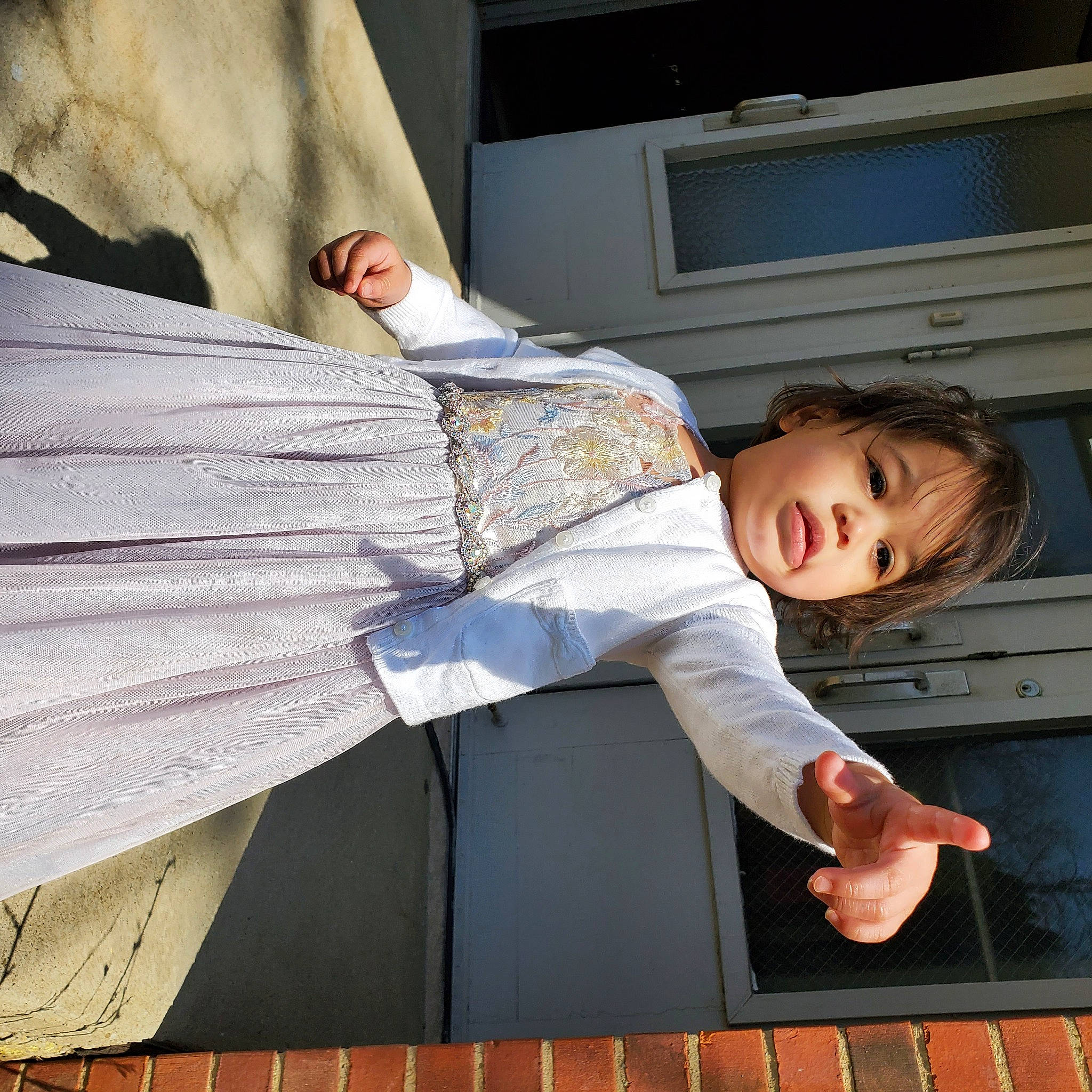 Iava joined the competition — help win amazing prizes! child, comfort, daytime, flash_photography, fun, happy, house, person, portrait_photography, sitting, sleeve, street_fashion, toddler, wood