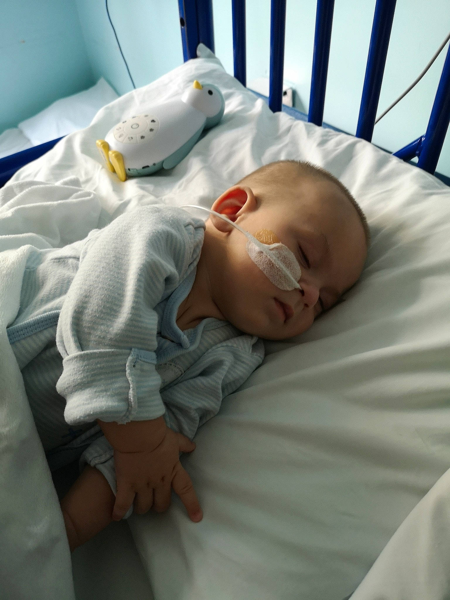 Sasha joined the competition — help win amazing prizes! baby, baby_sleeping, bedtime, birth, child, childbirth, comfort, hospital, hospital_bed, nap, patient, person, sleep