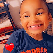 Chase is registered to the contest to win money with this photo: architecture, baby, bodypart, building, clothing, face, furniture, happy, head, indoors, laughing, livingroom, mouth, person, photography, portrait, selfie, smile, t_shirt, teeth