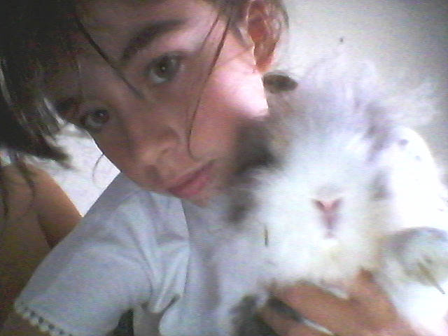 Gim S participe au concours pour gagner de l'argent avec cette photo : angora_rabbit, domestic_rabbit, ear, fur, gerbil, hamster, iris, mouth, nose, rabbit, rabbits_and_hares, rodent, selfie, skin, whiskers