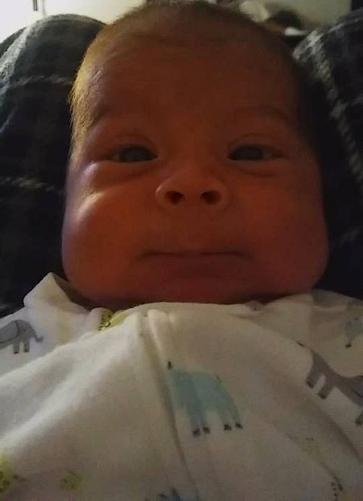 Asiah is registered to the contest to win money with this photo: baby, cheek, child, chin, ear, eye, eyebrow, face, facial_expression, forehead, head, lip, mouth, nose, person, selfie, skin, smile, toddler