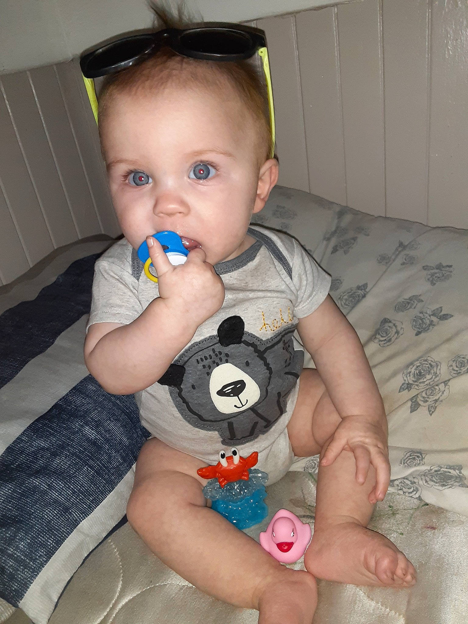 Ryan joined the competition — help win amazing prizes! abdomen, arm, baby, baby_products, baby_toddler_clothing, cheek, child, comfort, eye, fun, happy, head, iris, knee, organ, person, sitting, skin, thigh, toddler