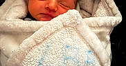 Campbell joined the competition — help win amazing prizes! newborn, baby, blanket, sleeping, soft, wrapped, infant, cozy, warm, face, peaceful, child, portrait, cute, resting, indoors, fabric, closeup, toddler, comfort