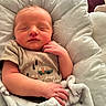 Campbell is registered to the contest to win money with this photo: newborn, baby, sleeping, blanket, cozy, infant, clothing, cute, resting, soft, portrait, child, face, hand, peaceful, indoors, comfort, toddler, wrapped, cuddle