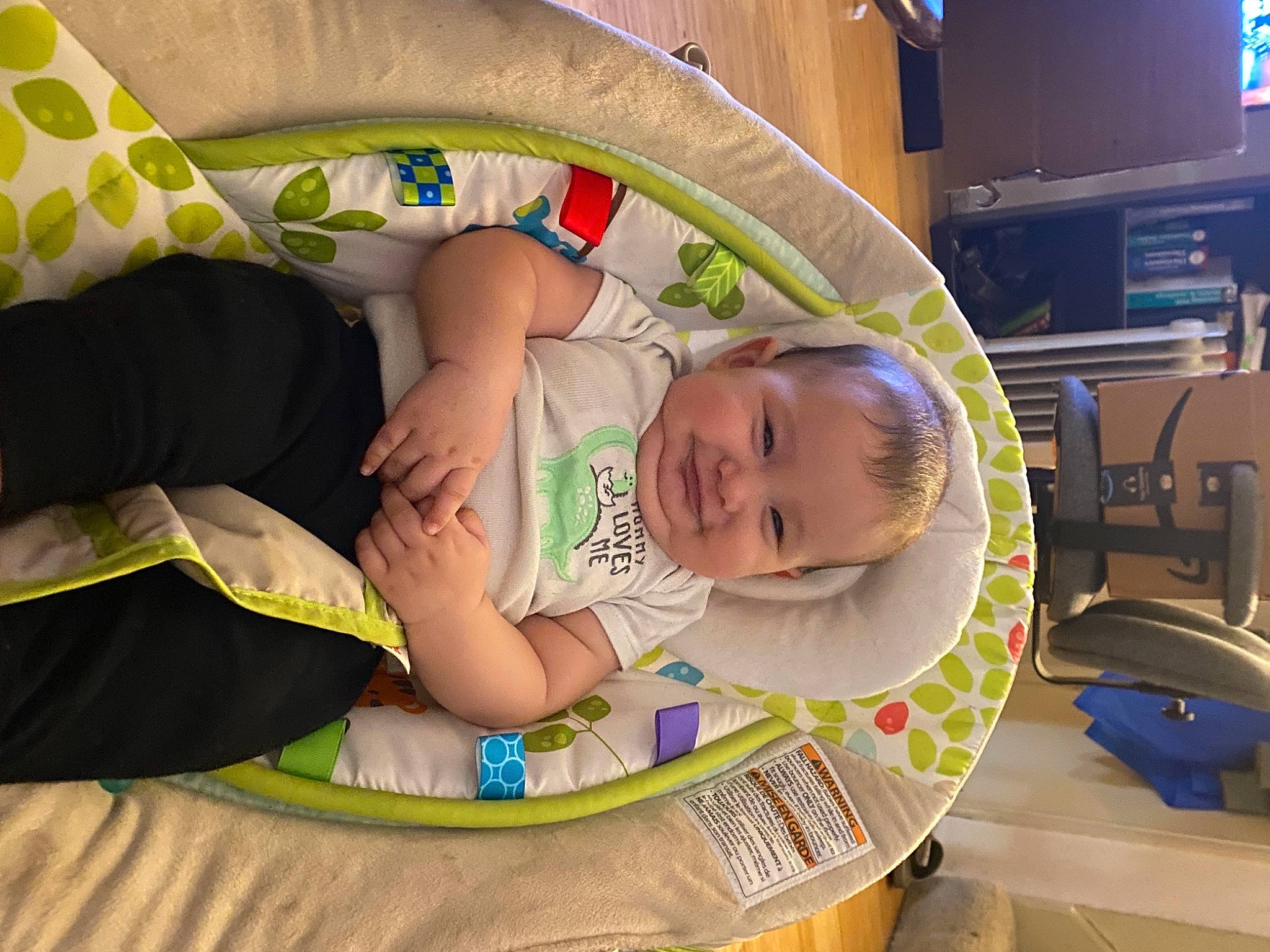 Gatsby joined the competition — help win amazing prizes! baby, baby_products, baby_safety, baby_sleeping, baby_toddler_clothing, cable_television, child, comfort, computer_monitor, display_device, entertainment_center, flat_panel_display, lcd_tv, led_backlit_lcd_display, linens, multimedia, person, sleep, television, television_set