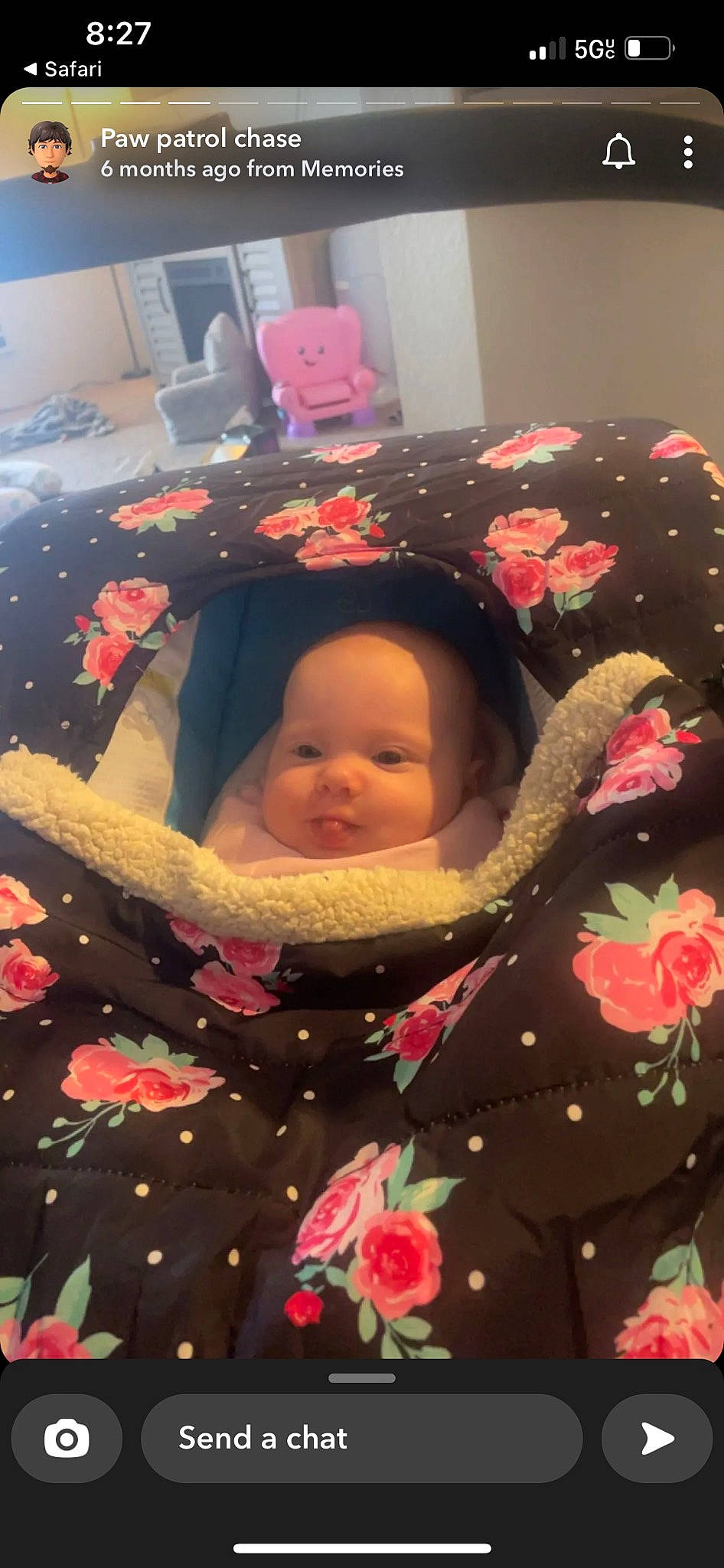 Davina joined the competition — help win amazing prizes! baby, baby_products, baby_toddler_clothing, carmine, cheek, child, comfort, facial_expression, fun, happy, head, linens, pattern, person, petal, pink, room, skin, smile, textile