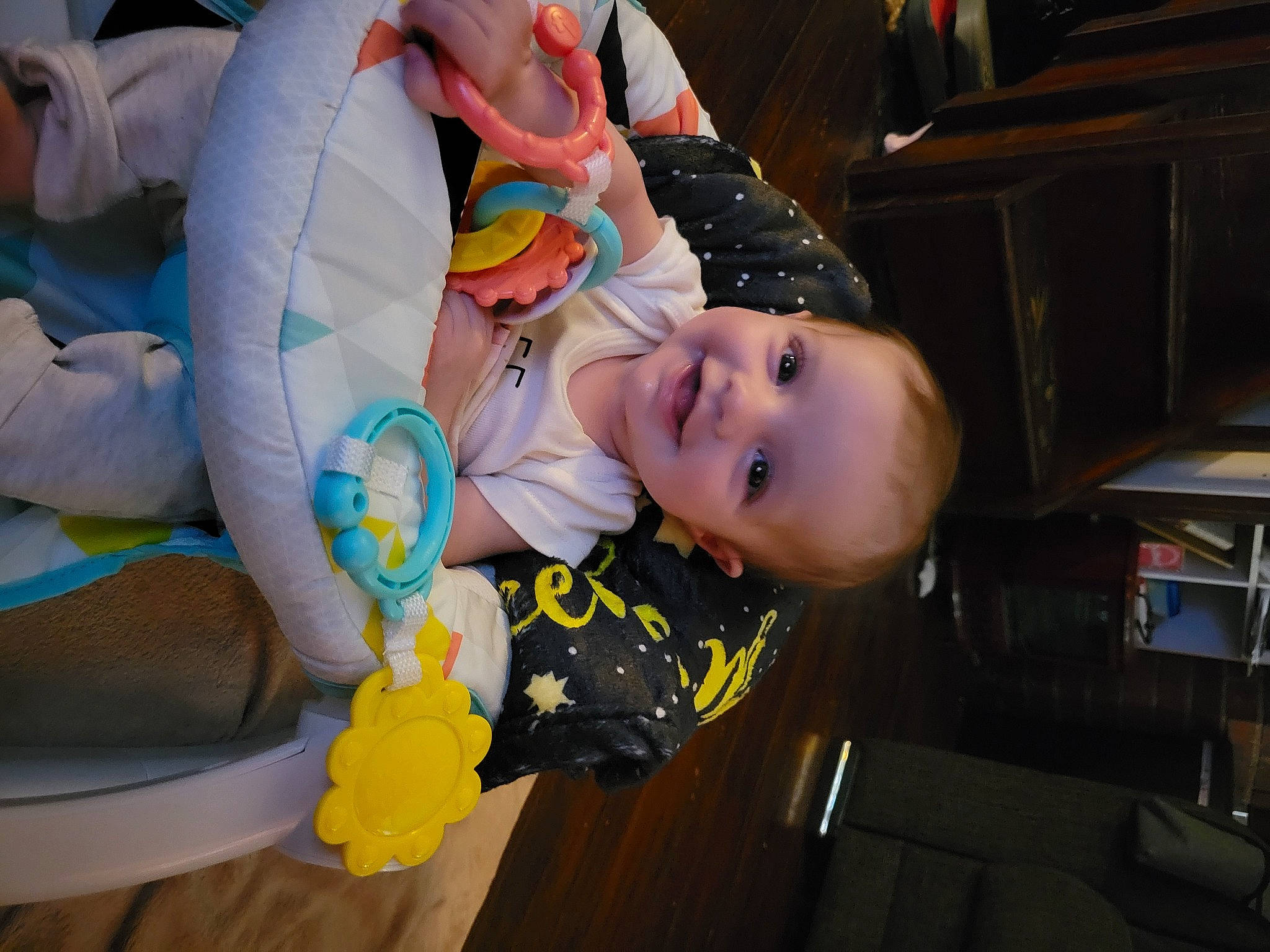 Lilyana is registered to the contest to win money with this photo: baby, baby_products, baby_toddler_clothing, cheek, child, comfort, drawer, event, fun, happy, hat, joy, mouth, person, room, shelf, sitting, smile, toddler, vacation