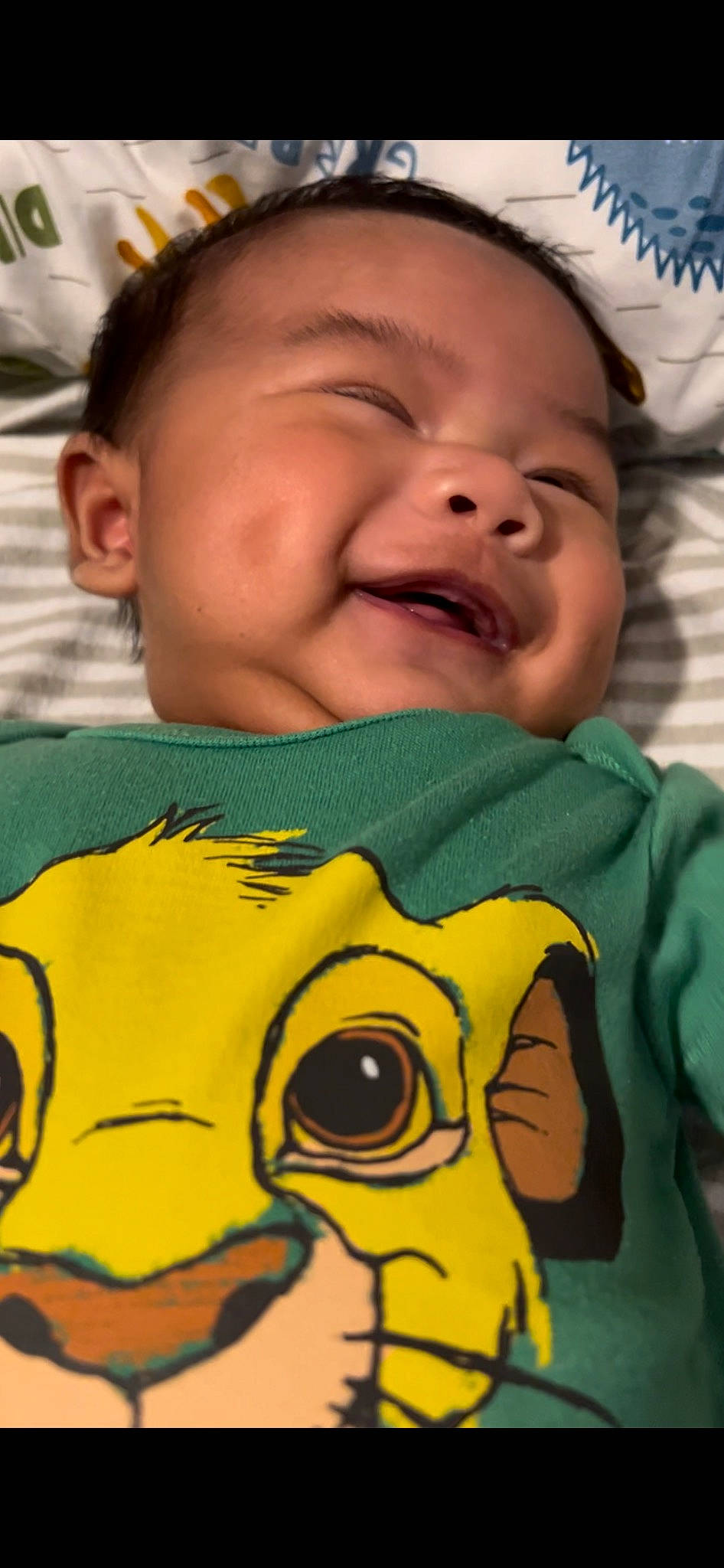 Luther joined the competition — help win amazing prizes! baby, baby_toddler_clothing, cheek, chin, eyebrow, facial_expression, finger, forehead, happy, human, jaw, mouth, neck, nose, organ, person, product, skin, sleeve, smile