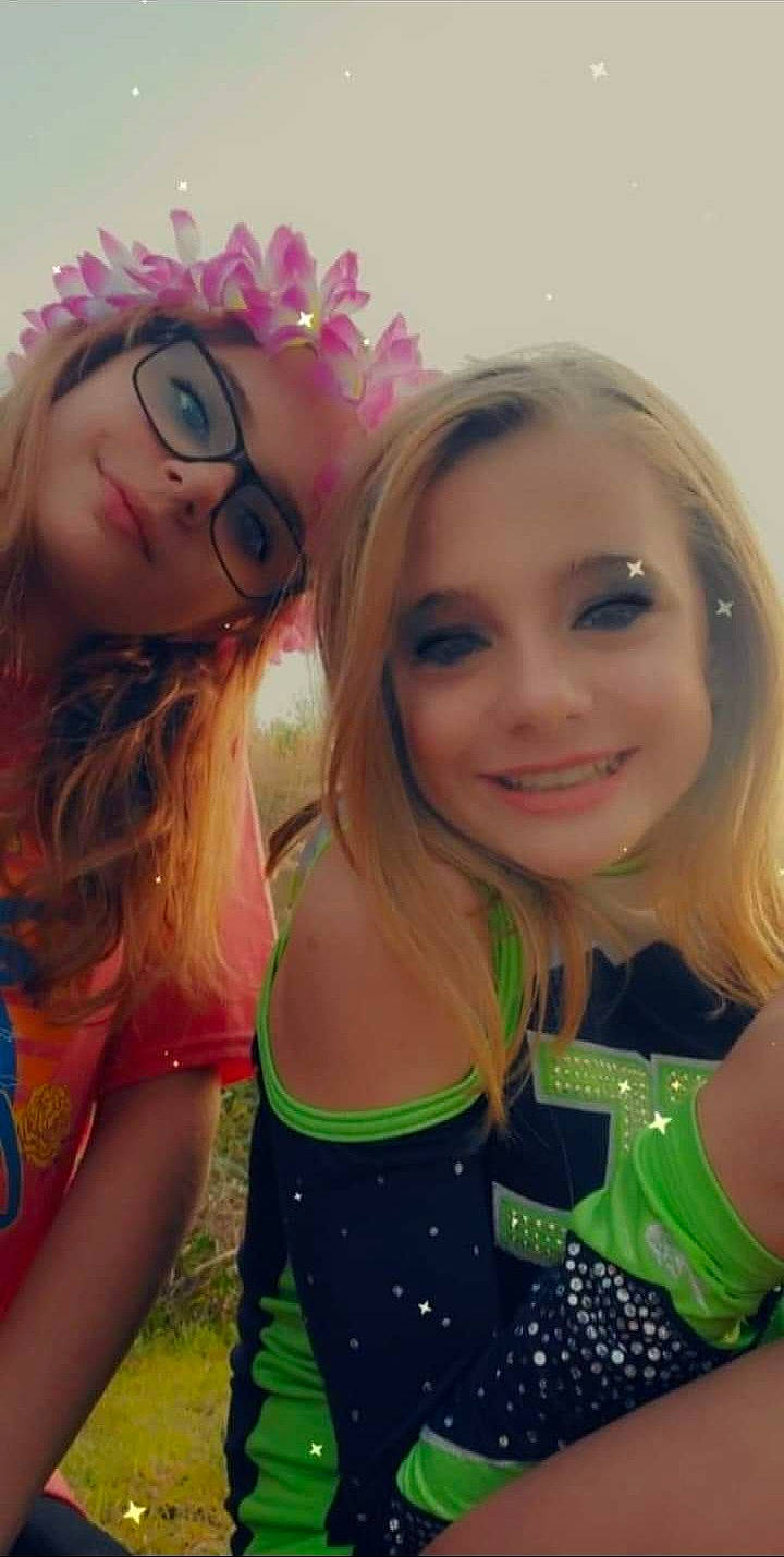 Madilynn is registered to the contest to win money with this photo: beauty, clothing, cool, event, facial_expression, fashion, friendship, fun, happy, hat, headwear, iris, joy, lip, long_hair, person, pink, selfie, skin, smile