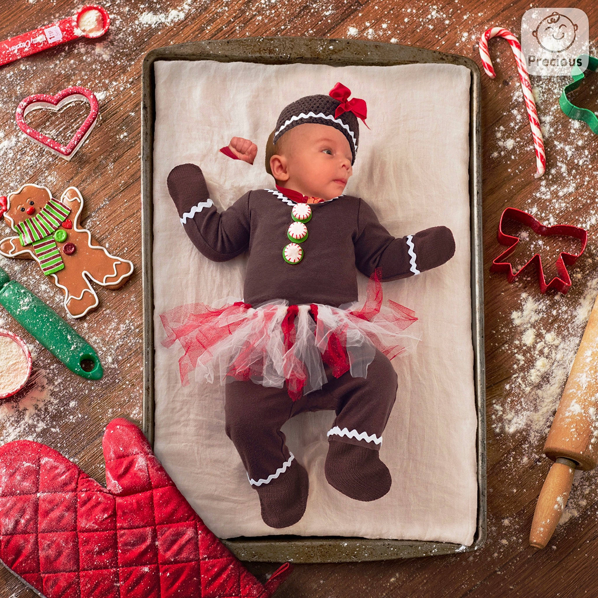 Allayna is registered to the contest to win money with this photo: art, baby_toddler_clothing, carmine, child, christmas, costume_hat, craft, creative_arts, event, fashion_accessory, holiday, magenta, needlework, ornament, pattern, person, pink, rectangle, sleeve, visual_arts