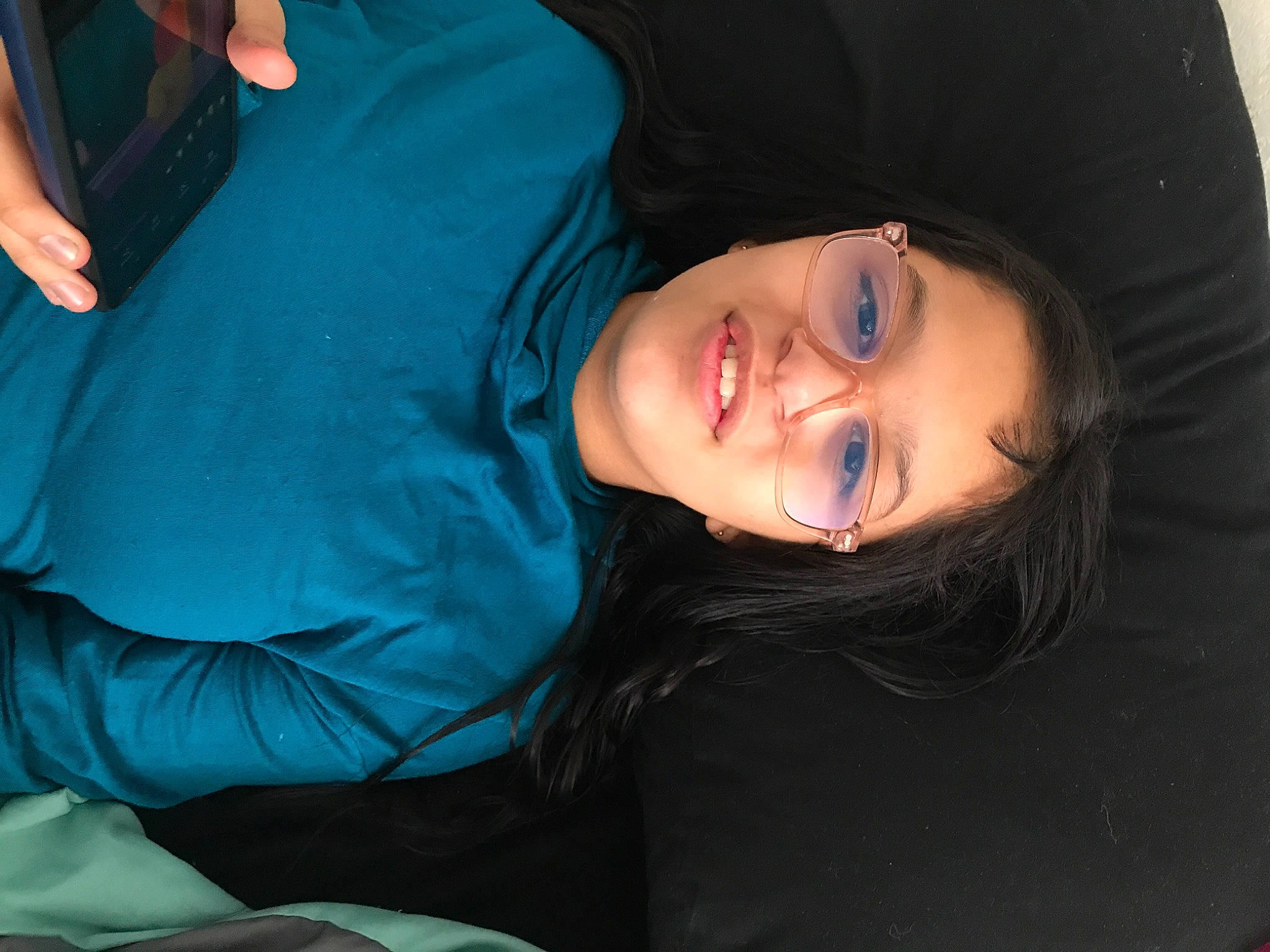 Celena joined the competition — help win amazing prizes! beauty, black_hair, blue, comfort, elbow, electric_blue, eyebrow, eyelash, flash_photography, fun, grass, happy, jaw, joint, long_hair, mouth, neck, nose, person, sitting