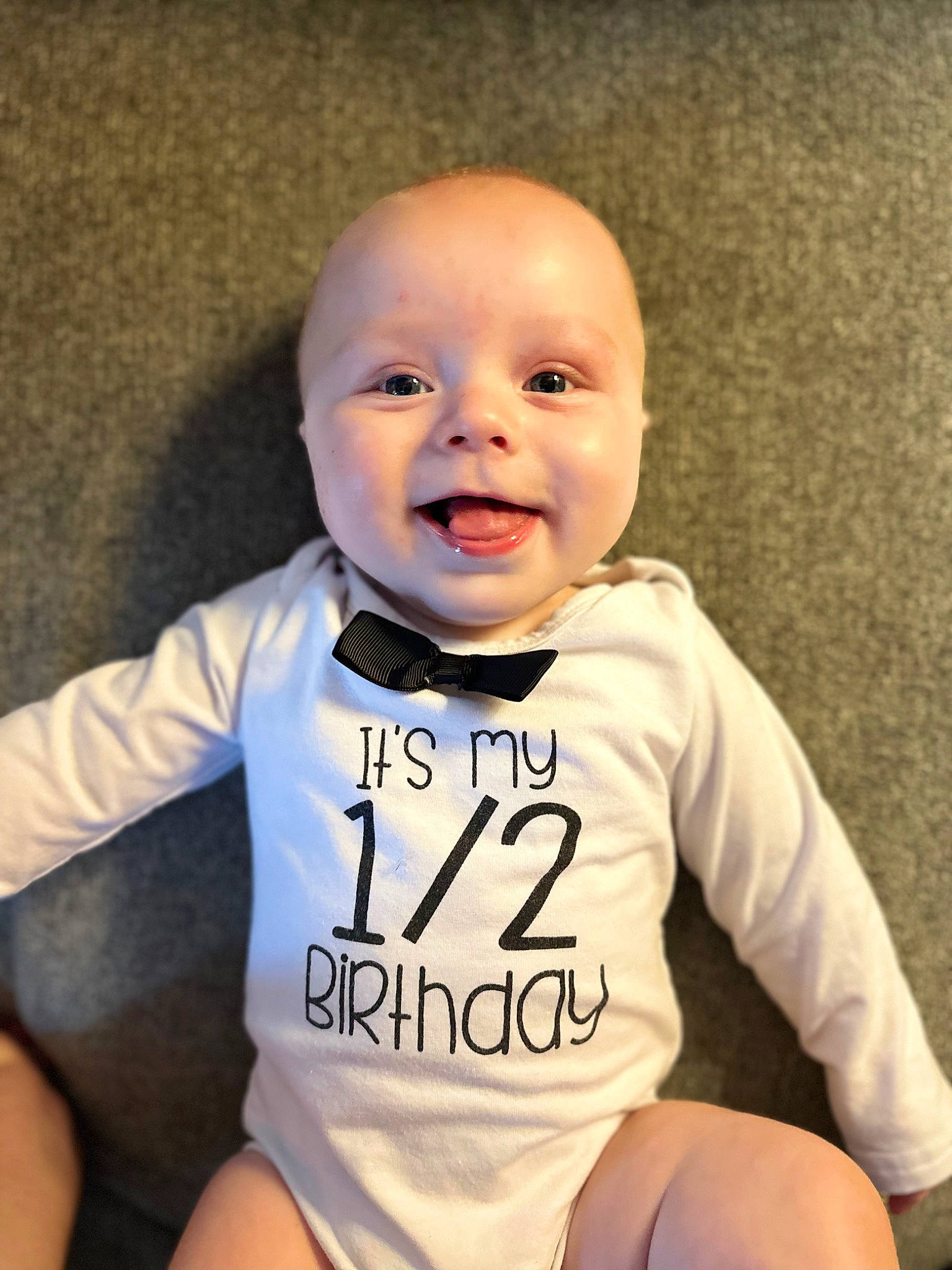 Riley joined the competition — help win amazing prizes! baby, baby_toddler_clothing, cheek, chin, comfort, eye, eyebrow, face, gesture, happy, head, human_body, lip, neck, nose, person, skin, sleeve, smile, t_shirt