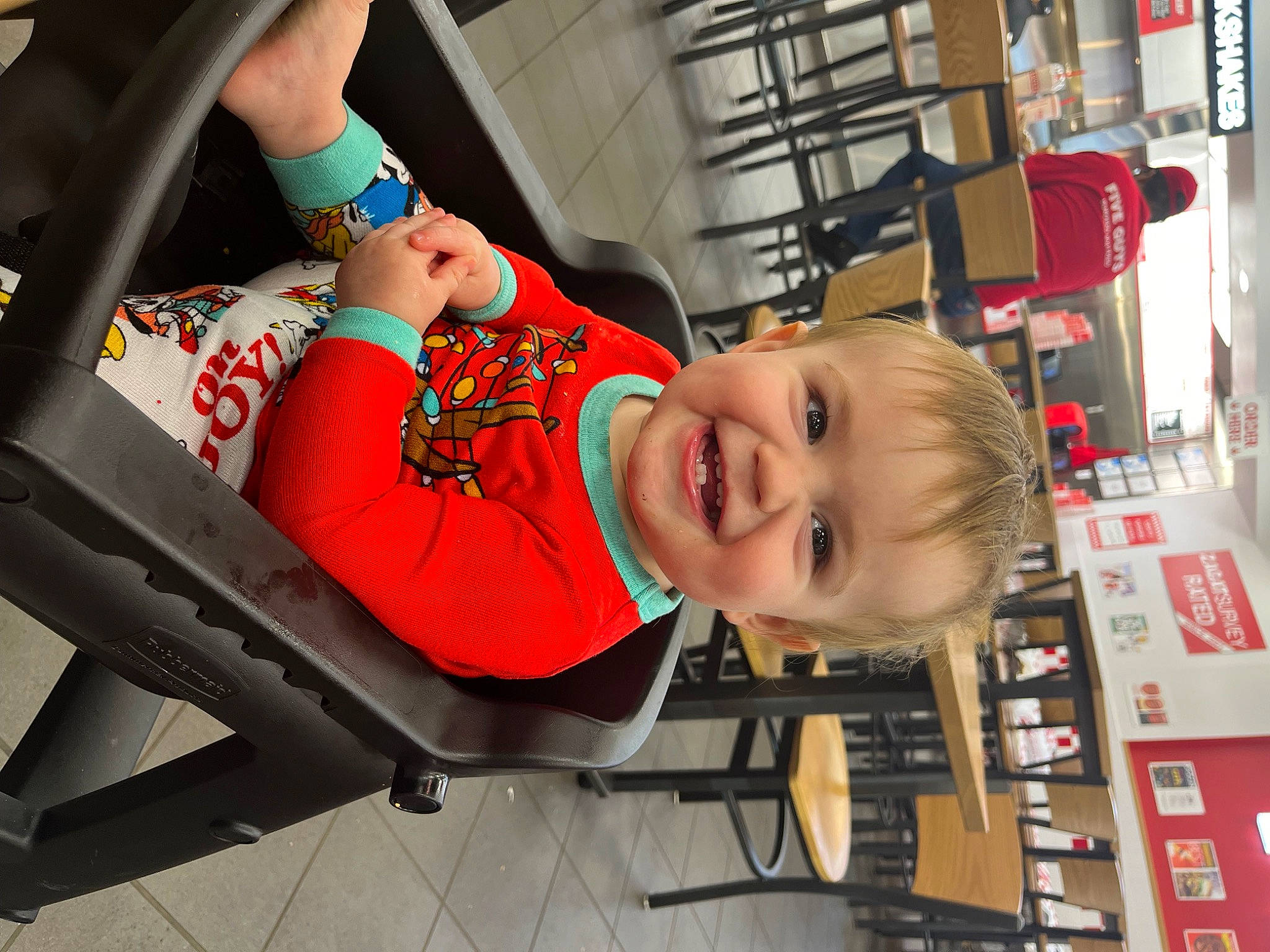 Boone joined the competition — help win amazing prizes! auto_part, baby, baby_products, child, fun, happy, human_leg, joy, leisure, machine, orange, person, play, product, recreation, service, smile, t_shirt, thigh, toddler