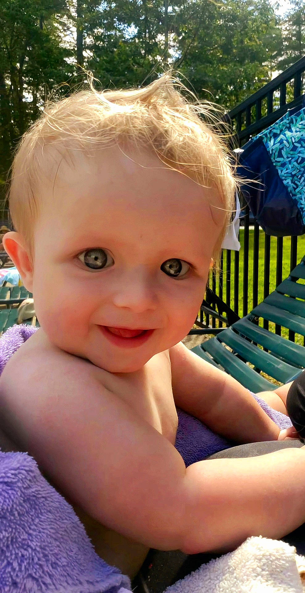 Carter is registered to the contest to win money with this photo: cheek, chin, eye, face, facial_expression, grass, hairstyle, happy, human_body, iris, joy, lip, mammal, mouth, nose, organ, person, plant, skin, smile