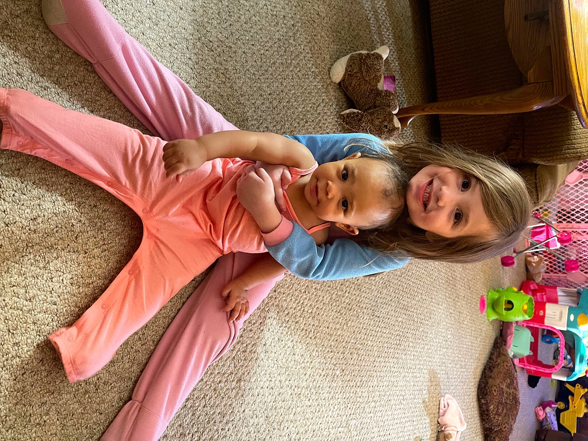 Wynter joined the competition — help win amazing prizes! beauty, child, comfort, doll, fashion_design, fun, happy, human_leg, joy, leisure, linens, magenta, person, pink, purple, room, sitting, textile, toddler, toy