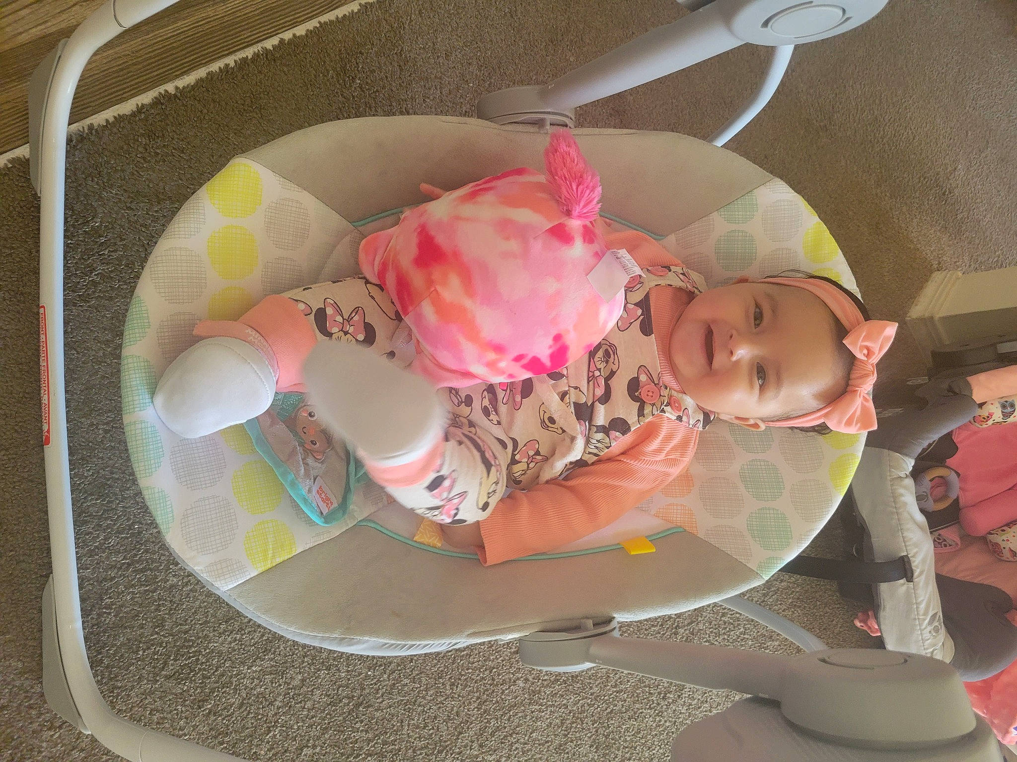 Arlet joined the competition — help win amazing prizes! baby, baby_carriage, baby_products, baby_toddler_clothing, baby_toys, child, comfort, headwear, joy, laundry_room, person, pink, plastic, room, toddler