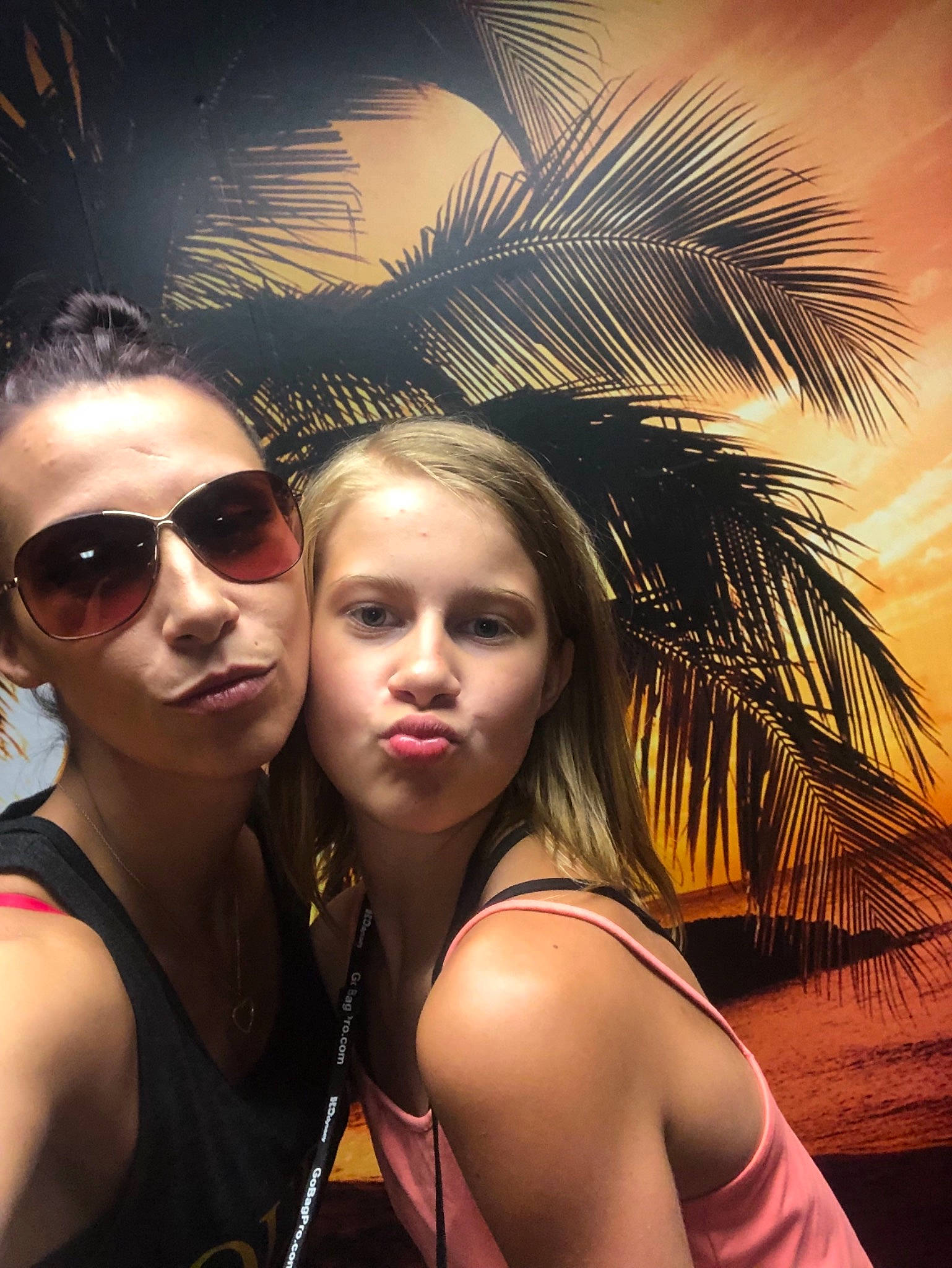 Lexus is registered to the contest to win money with this photo: beauty, blond, cool, eyewear, flash_photography, fun, glasses, lady, leisure, love, person, photography, reflection, selfie, sunglasses, tree, tropics, vacation, vision_care