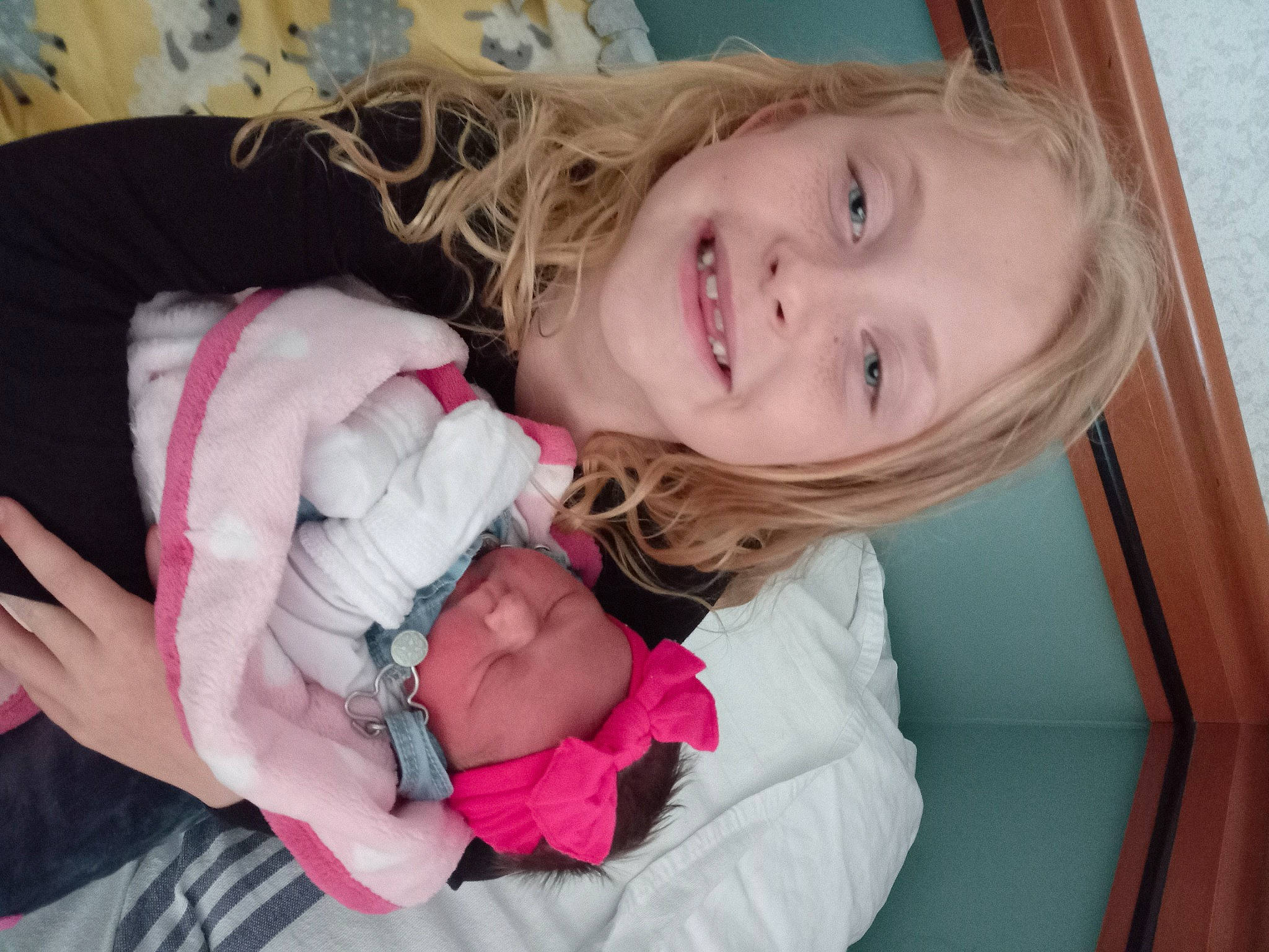 Kaydence joined the competition — help win amazing prizes! baby, baby_toddler_clothing, beauty, blond, brown_hair, cheek, child, comfort, eye, fun, happy, head, joy, lip, organ, person, pink, skin, smile, toddler