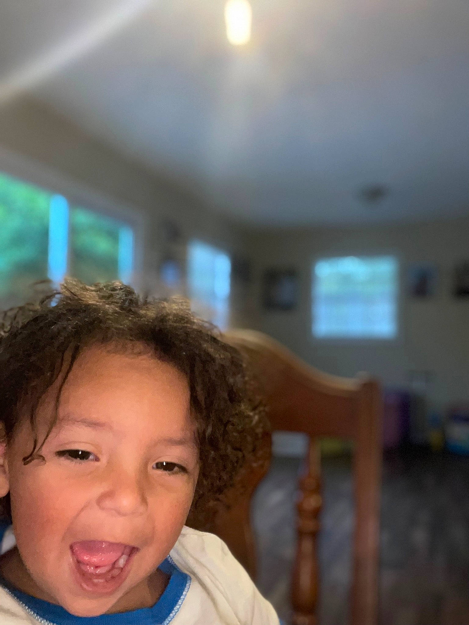Aiden joined the competition — help win amazing prizes! chair, child, eye, eyebrow, eyelash, face, flash_photography, fun, gesture, happy, jaw, leisure, lip, mouth, nose, person, room, smile, toddler, tree