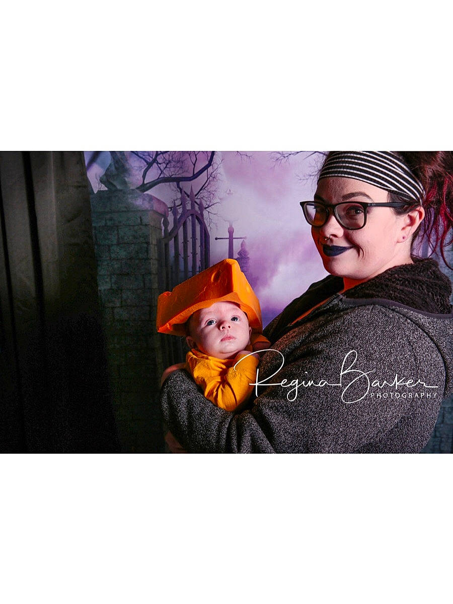 Grayson joined the competition — help win amazing prizes! headwear, joy, orange, person, photography, stock_photography