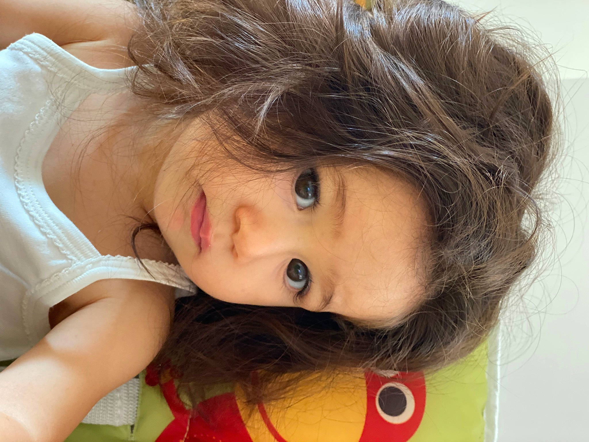 Maëlle participe au concours pour gagner de l'argent avec cette photo : blond, brown_hair, cheek, child, dress, eyelash, face, flash_photography, forehead, grass, hairstyle, happy, jewellery, lip, mouth, neck, nose, person, plant, skin