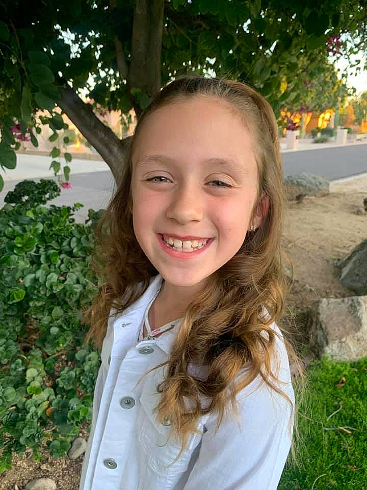 Tinsley joined the competition — help win amazing prizes! clothing, eye, face, facial_expression, flash_photography, grass, hair, hairstyle, happy, head, iris, joy, lip, neck, people_in_nature, person, plant, skin, smile, street_fashion