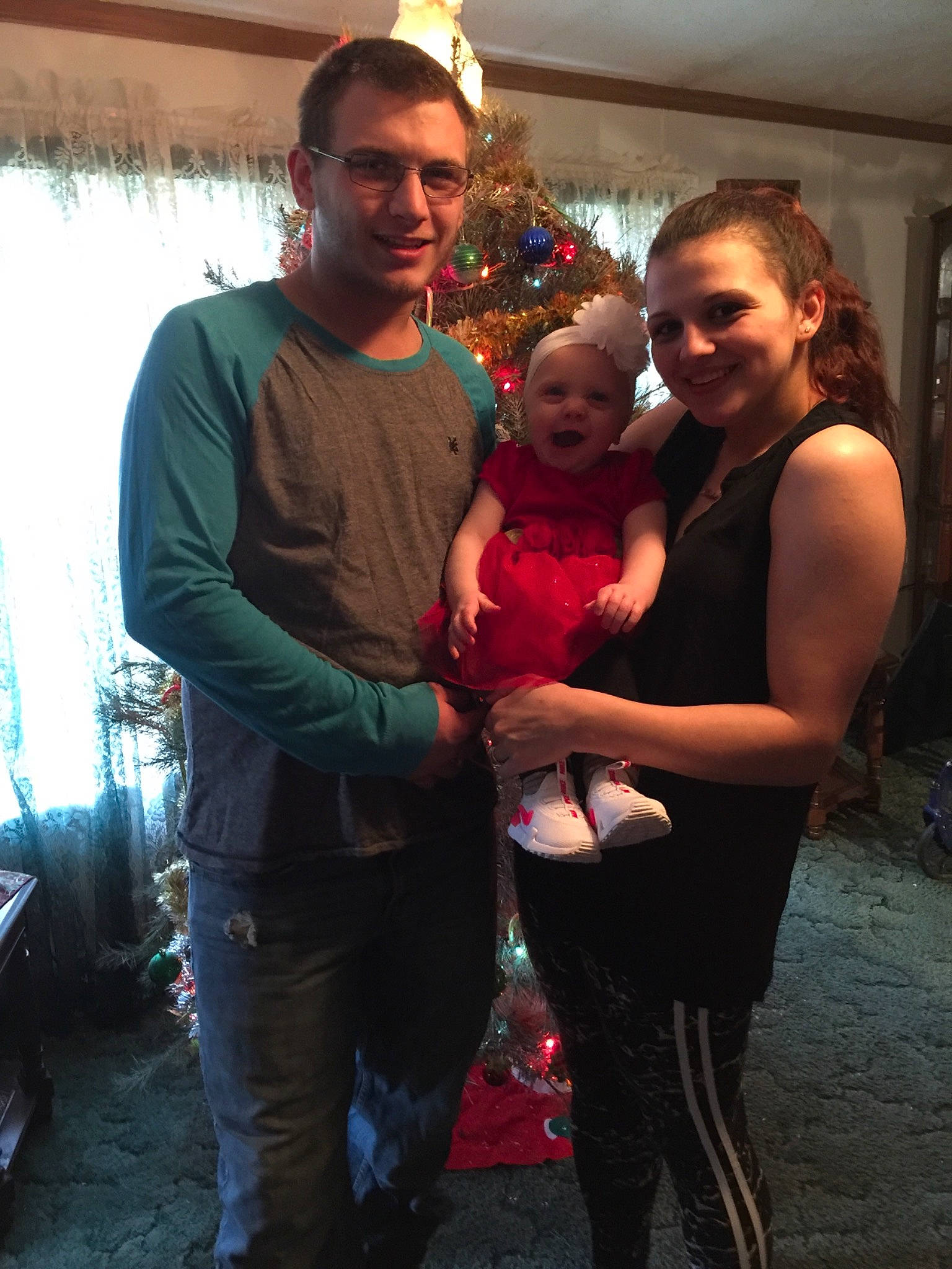 Kendra joined the competition — help win amazing prizes! event, facial_hair, family, fun, girl, joy, people, person, product, smile, t_shirt, under_exposed