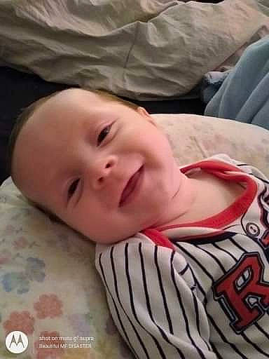 Braylen joined the competition — help win amazing prizes! baby, bedtime, cheek, child, chin, ear, eye, face, facial_expression, head, lip, mouth, nap, nose, person, skin, sleep, smile, toddler