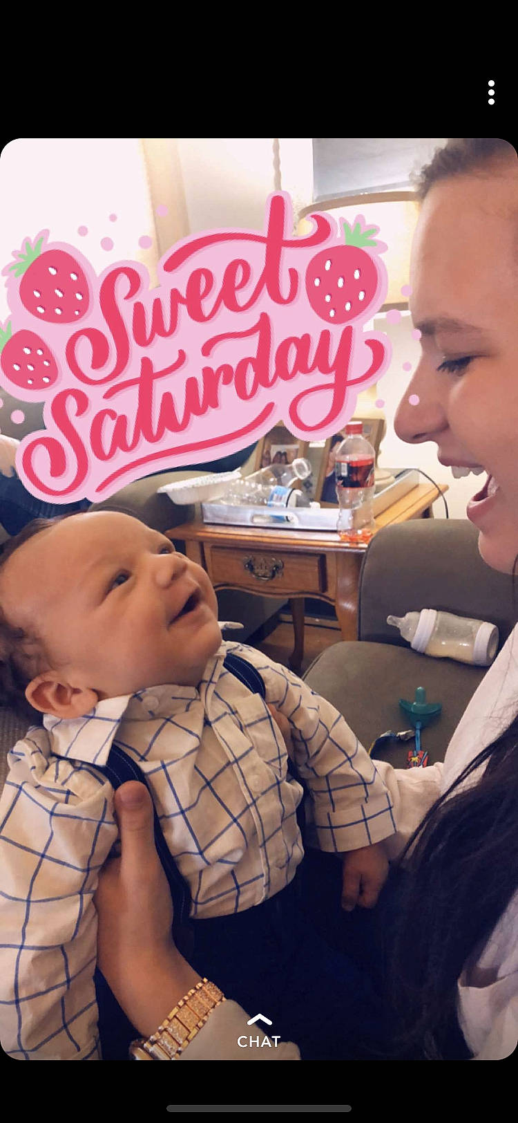 Jalen is registered to the contest to win money with this photo: baby, child, eating, food, fun, happy, person, toddler