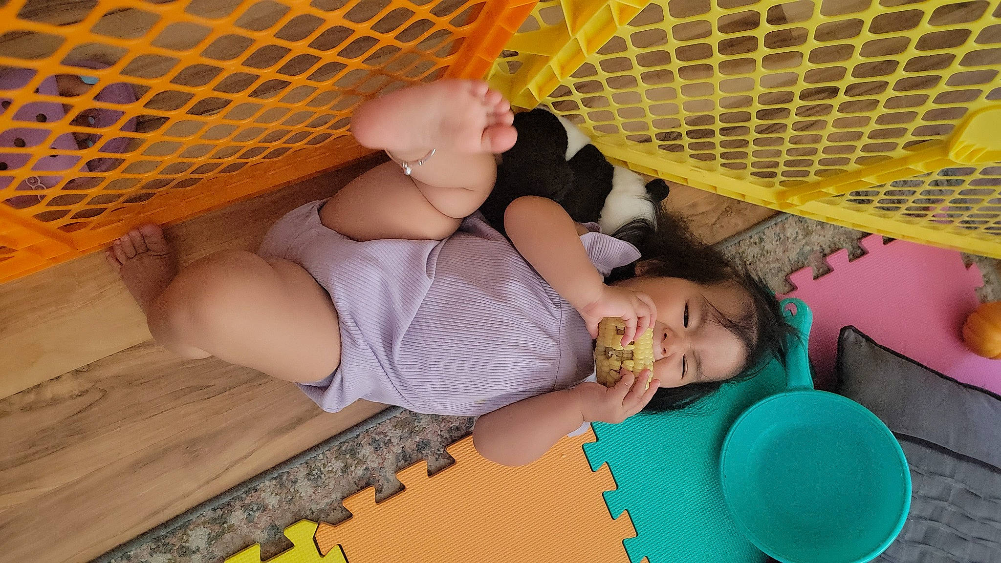 Violette joined the competition — help win amazing prizes! abdomen, baby, brassiere, chest, child, comfort, fun, grass, happy, hat, human_leg, knee, leisure, mesh, person, product, recreation, room, thigh, toddler