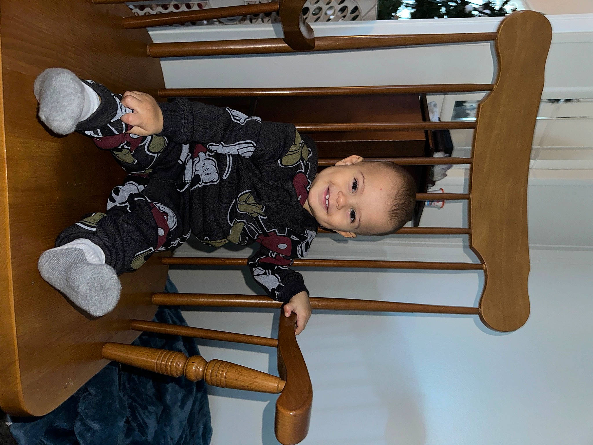 Maximo joined the competition — help win amazing prizes! baby, baby_toddler_clothing, chair, child, comfort, elbow, hardwood, joy, knee, person, room, sitting, sleeve, smile, toddler, varnish, wood, wood_stain, wrist
