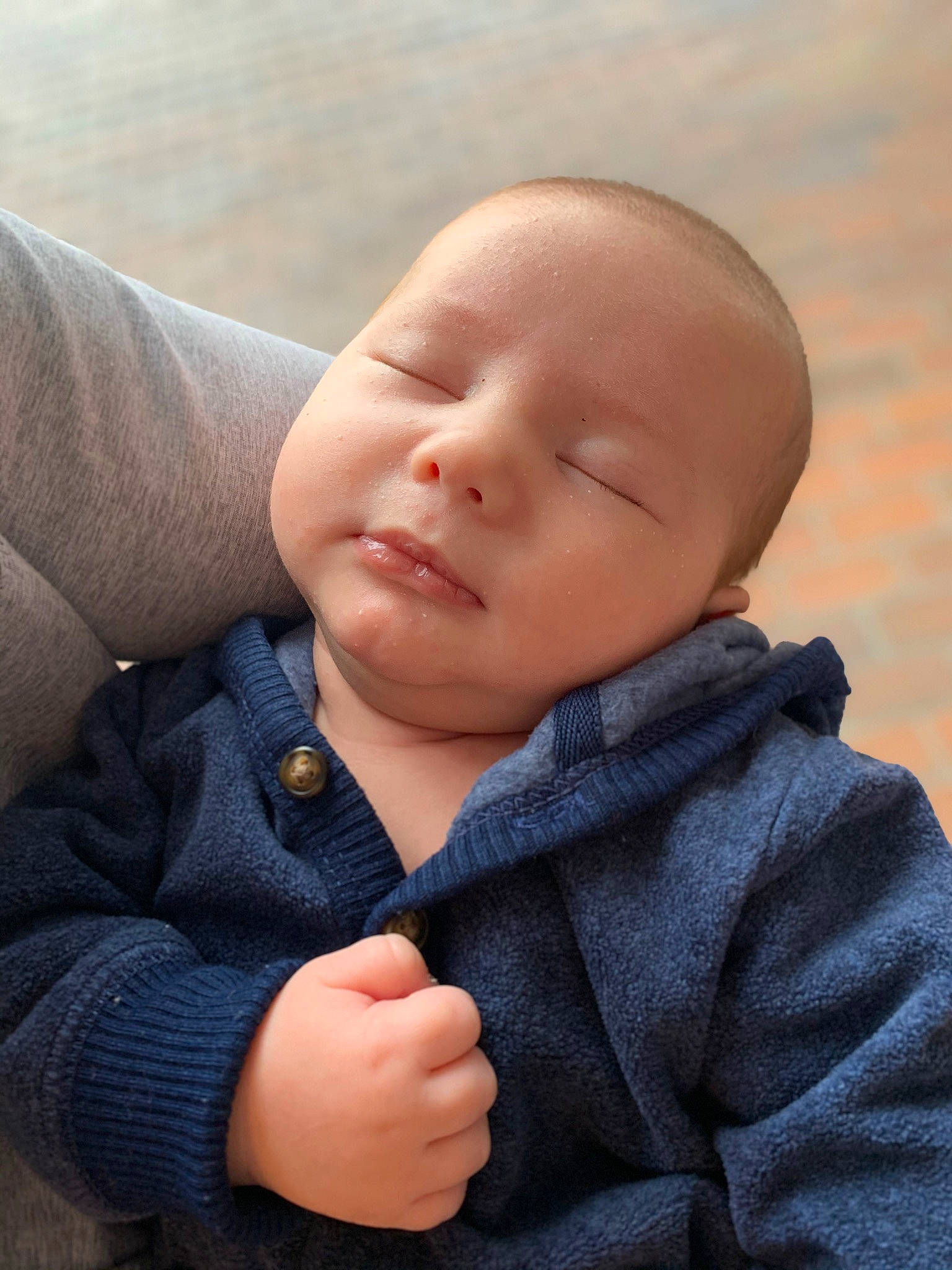 Cullen is registered to the contest to win money with this photo: baby, cheek, child, face, finger, gesture, hand, head, nose, person, skin, toddler