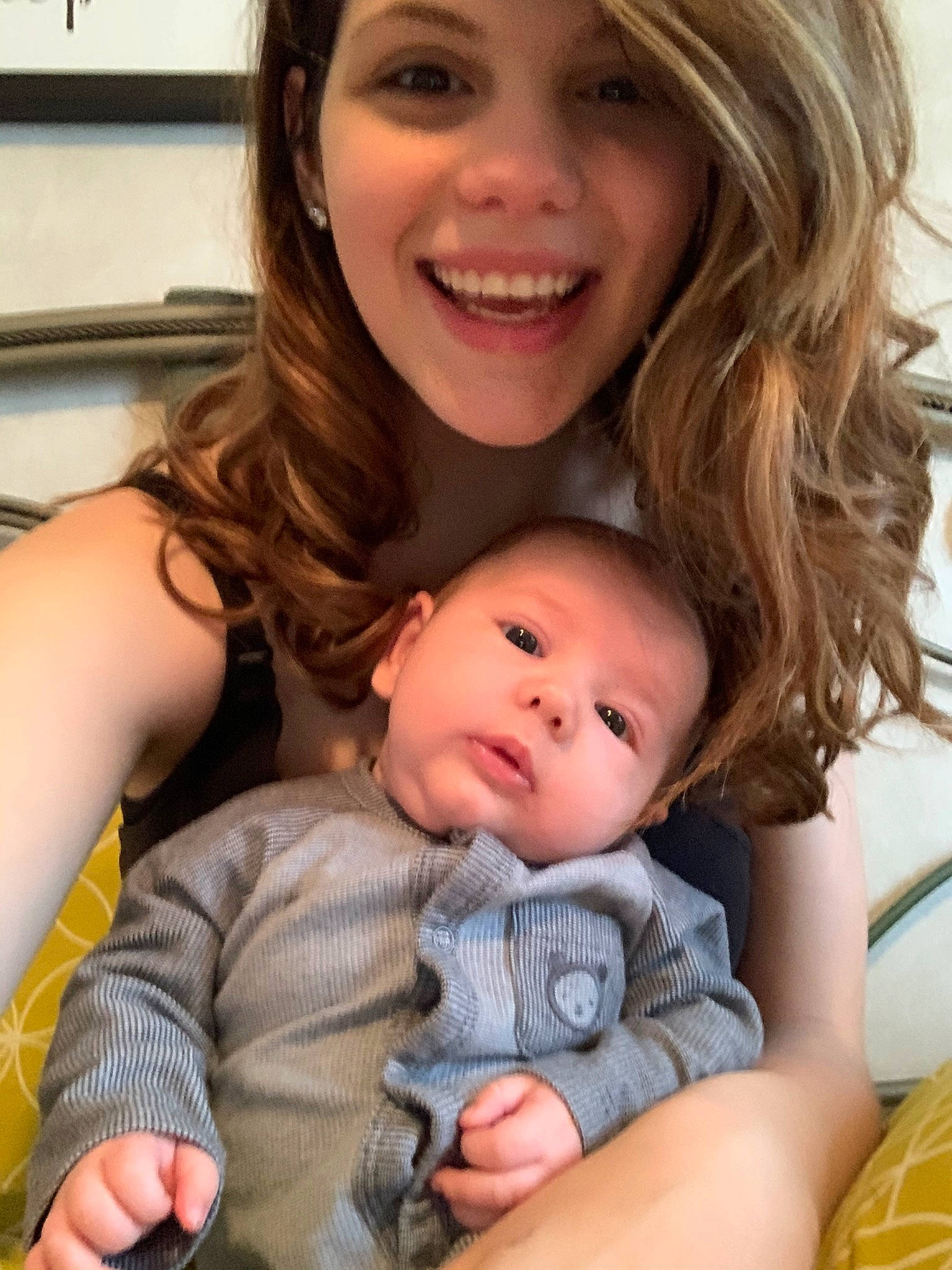 Cullen joined the competition — help win amazing prizes! baby, child, gesture, happy, headwear, hug, joy, person, sitting, skin, smile, toddler