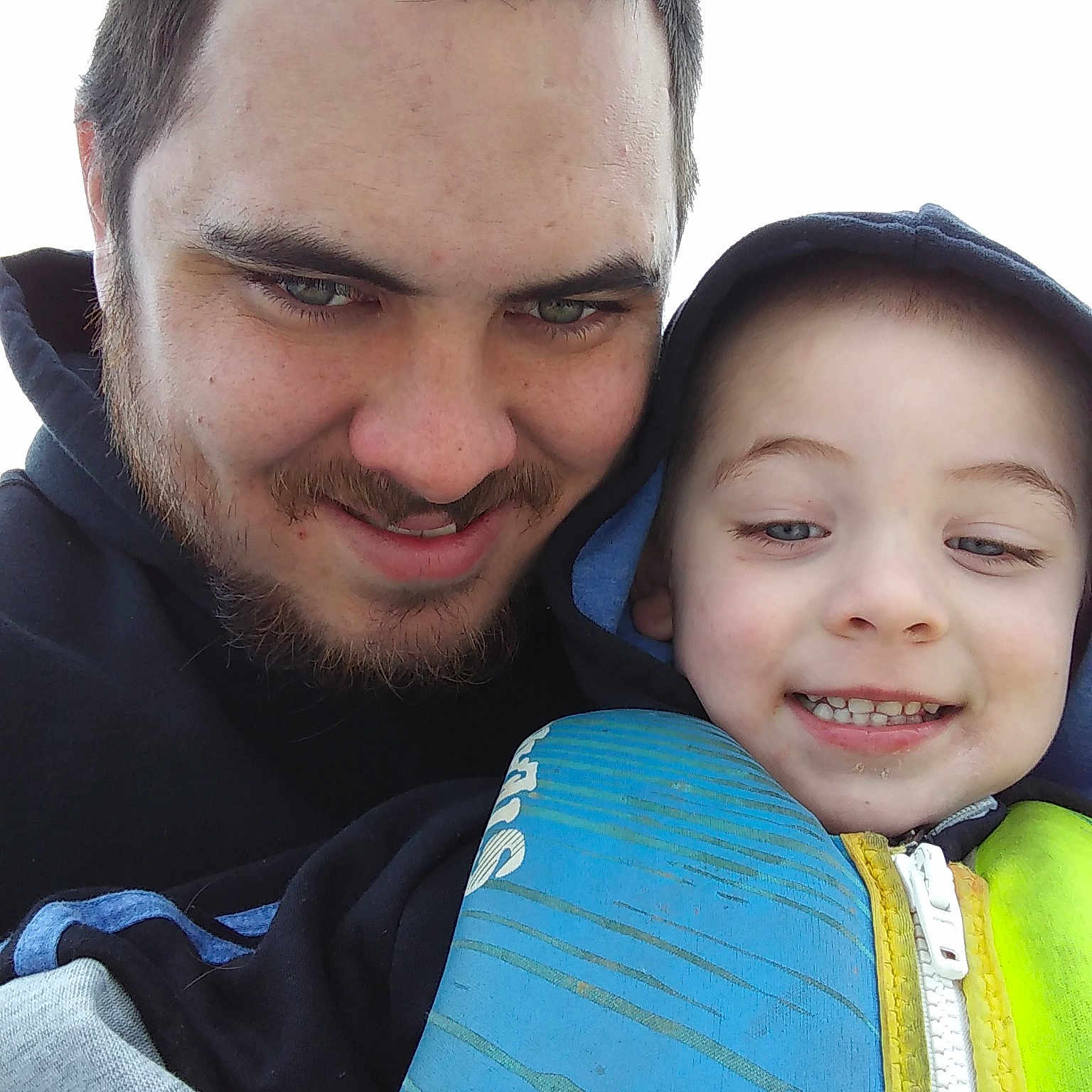 Kayden is registered to the contest to win money with this photo: cheek, child, face, father, happy, joy, male, nose, people, person, photography, smile, toddler
