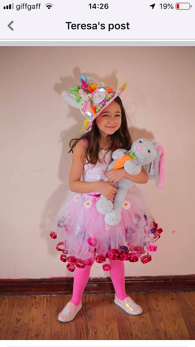 Linda joined the competition — help win amazing prizes! ballet_tutu, child, clothing, costume, joy, person, pink, toddler
