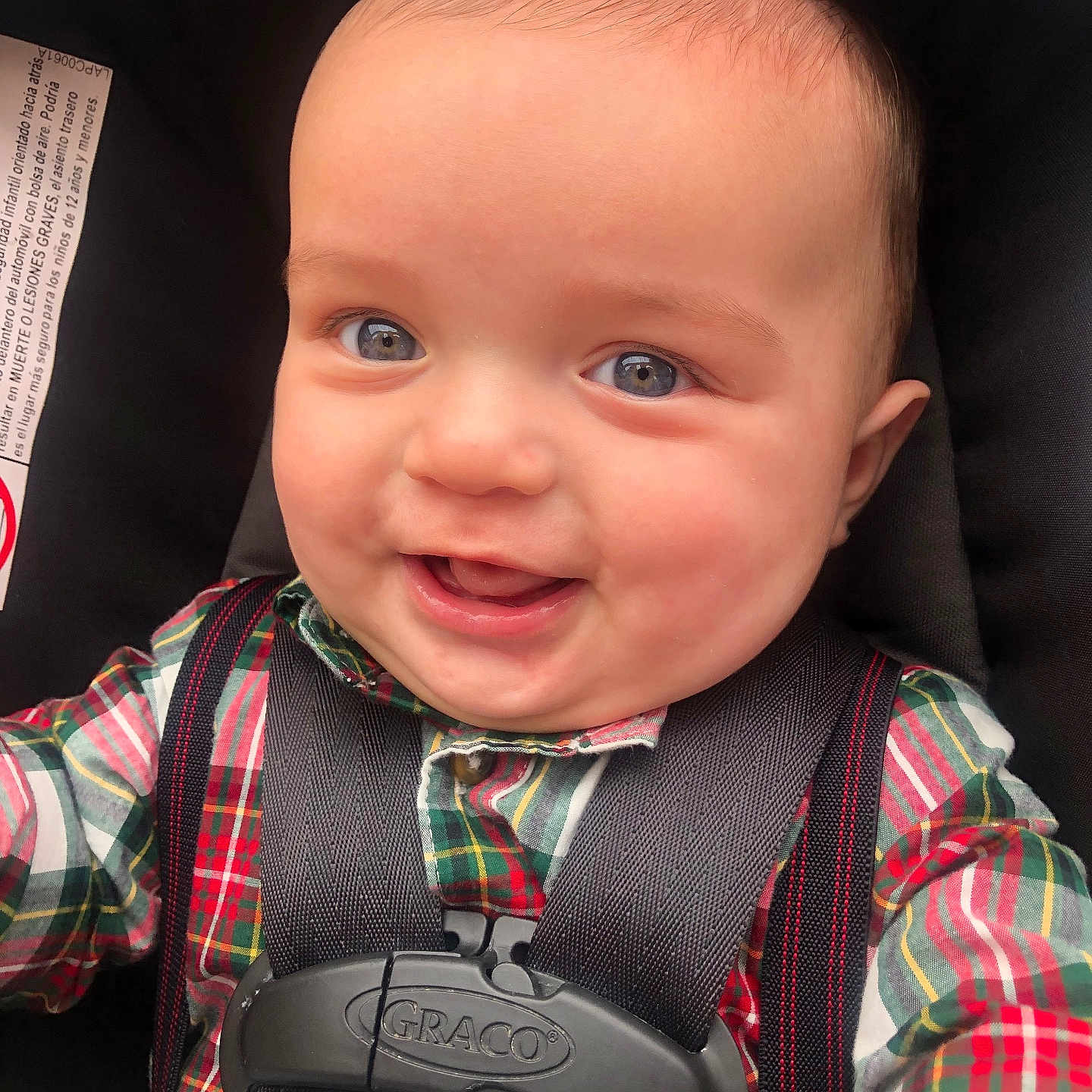 Benicio joined the competition — help win amazing prizes! accessories, baby, babylaughing, belt, clothing, cushion, face, formalwear, happy, head, homedecor, pants, person, photography, portrait, shirt, smile, strap, tie, vest