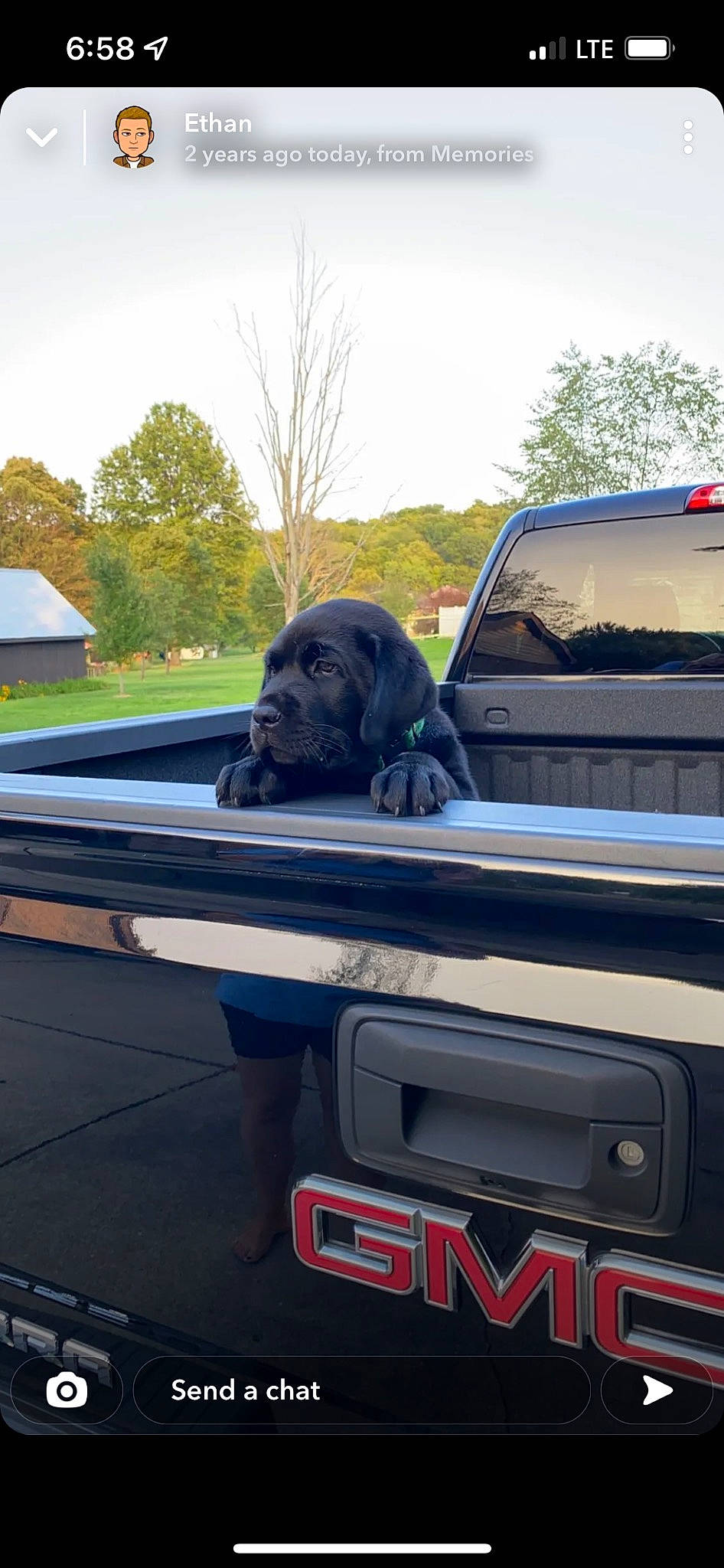 Hank joined the competition — help win amazing prizes! automotive_design, automotive_exterior, automotive_lighting, automotive_tail_brake_light, automotive_tire, bumper, car, commercial_vehicle, coupe_utility, fender, hood, light_commercial_vehicle, motor_vehicle, plant, sky, tire, tree, truck, vehicle, vehicle_door