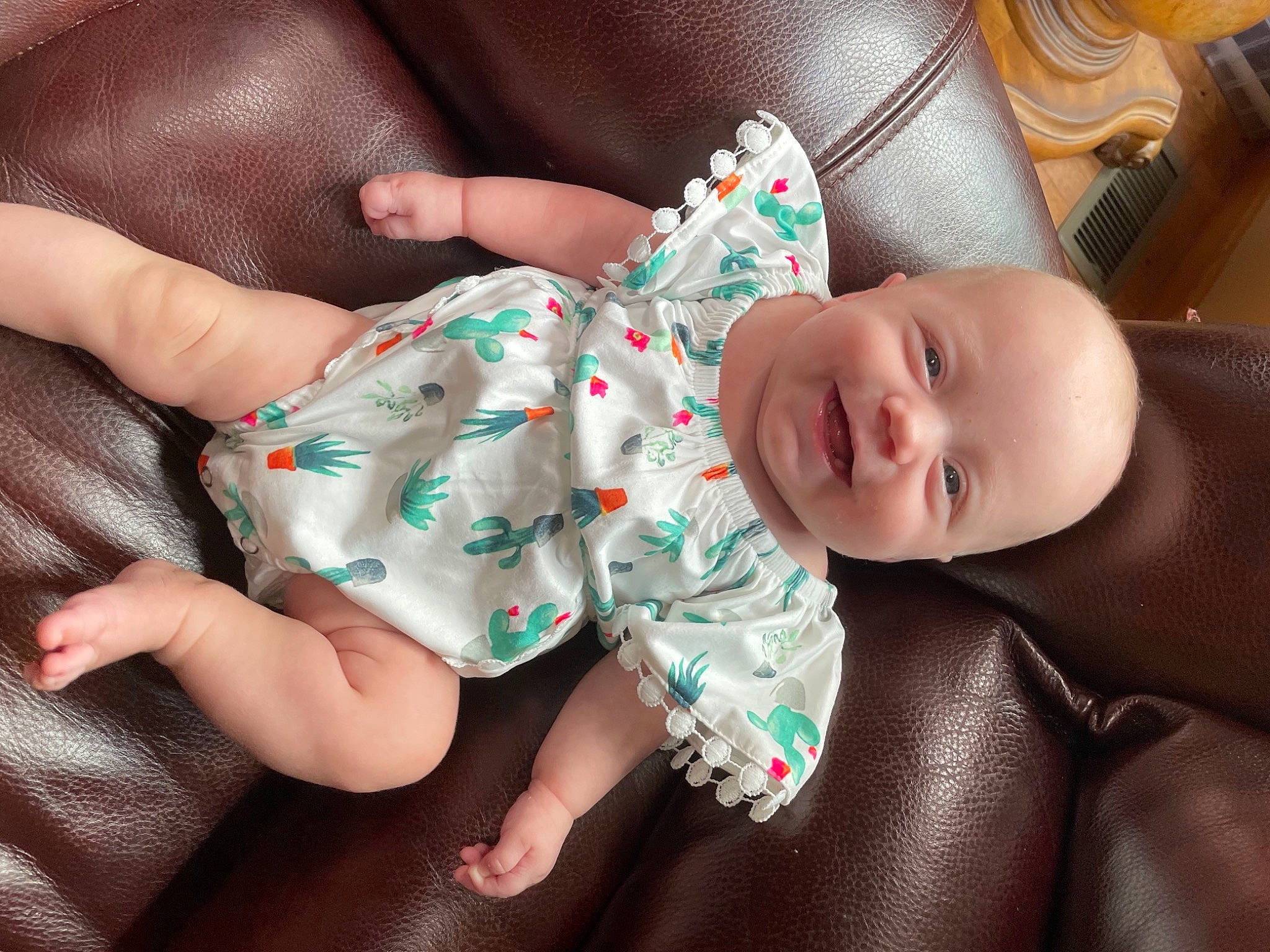 London joined the competition — help win amazing prizes! baby, baby_toddler_clothing, cheek, child, chin, comfort, eye, finger, hand, head, human_body, leg, lip, mouth, nail, nose, person, skin, sleeve, smile