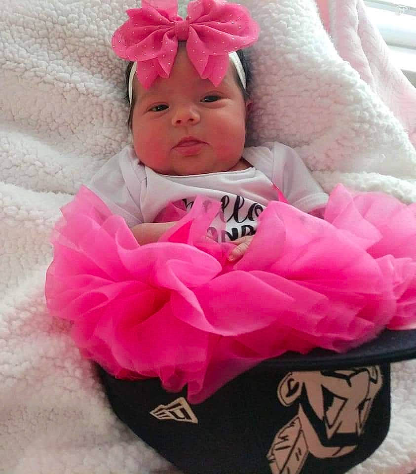 Lilyanna joined the competition — help win amazing prizes! baby, baby_toddler_clothing, child, costume, costume_accessory, footwear, hair_accessory, headgear, headpiece, person, pink, shoe, toddler