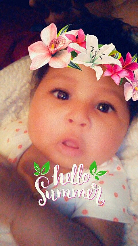 Reina joined the competition — help win amazing prizes! cheek, child, flower, flower_arranging, girl, hair_accessory, happiness, headband, headgear, headpiece, headwear, infant, person, petal, pink, skin, smile, toddler