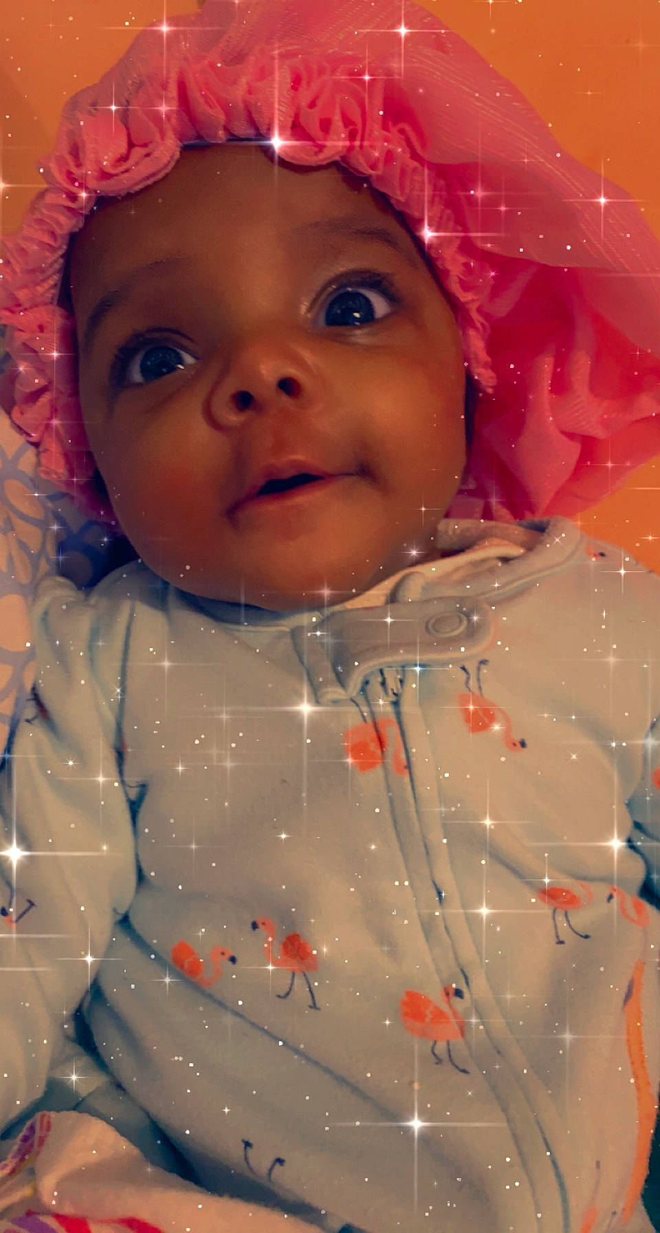 Chloe joined the competition — help win amazing prizes! baby_toddler_clothing, cheek, dress, eye, eyebrow, eyelash, forehead, happy, headgear, headwear, human_body, iris, lip, mouth, neck, nose, organ, person, pink, skin