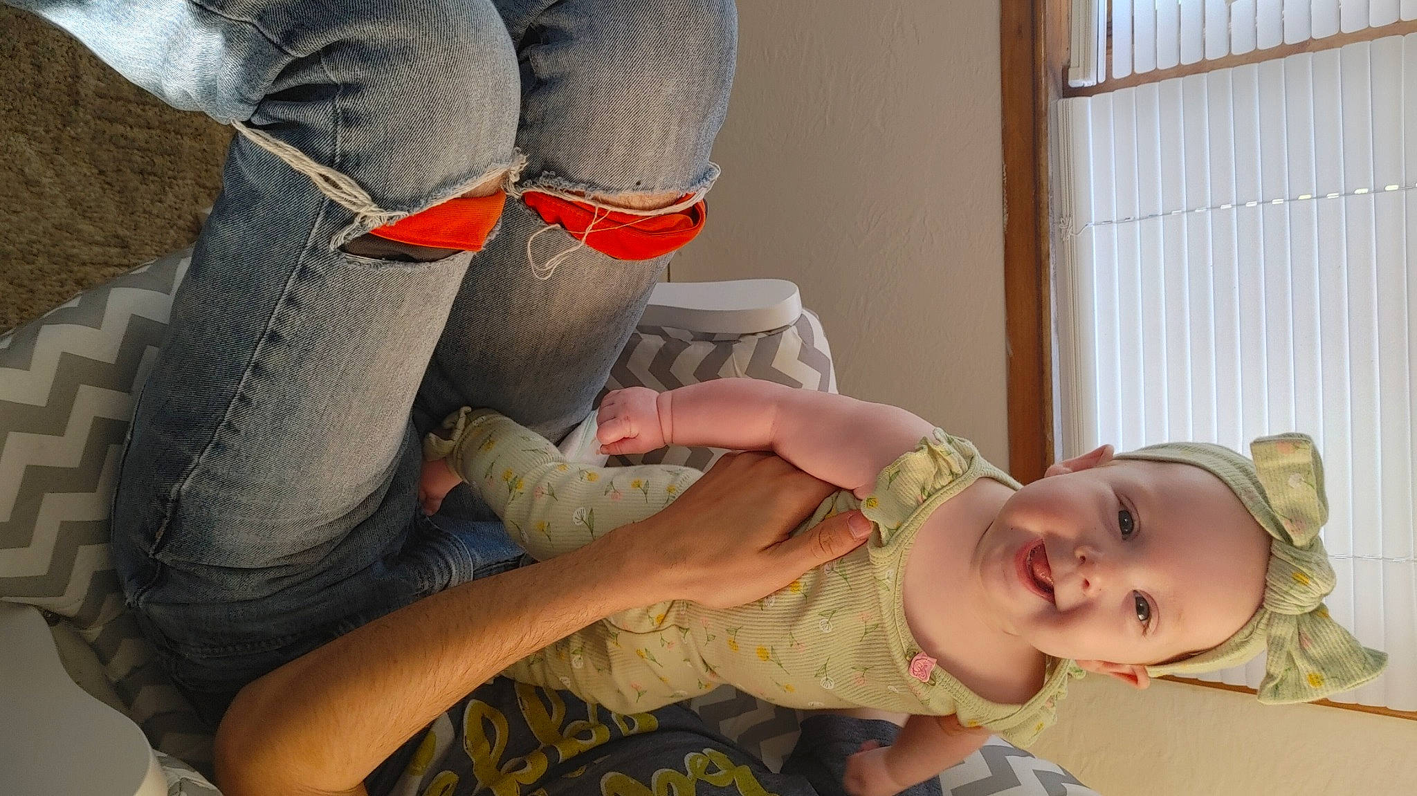 Addisyn joined the competition — help win amazing prizes! abdomen, arm, baby, chest, clothing, elbow, finger, gesture, hand, happy, joint, joy, knee, leg, mouth, muscle, person, skin, thigh, toddler