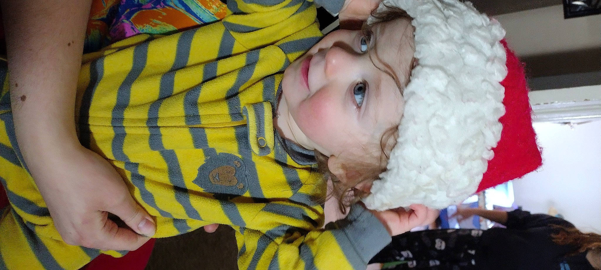 Jude is registered to the contest to win money with this photo: baby, baby_products, baby_toddler_clothing, cheek, child, comfort, eye, eyelash, facial_expression, finger, fun, happy, headwear, iris, lip, mouth, nail, nose, person, skin