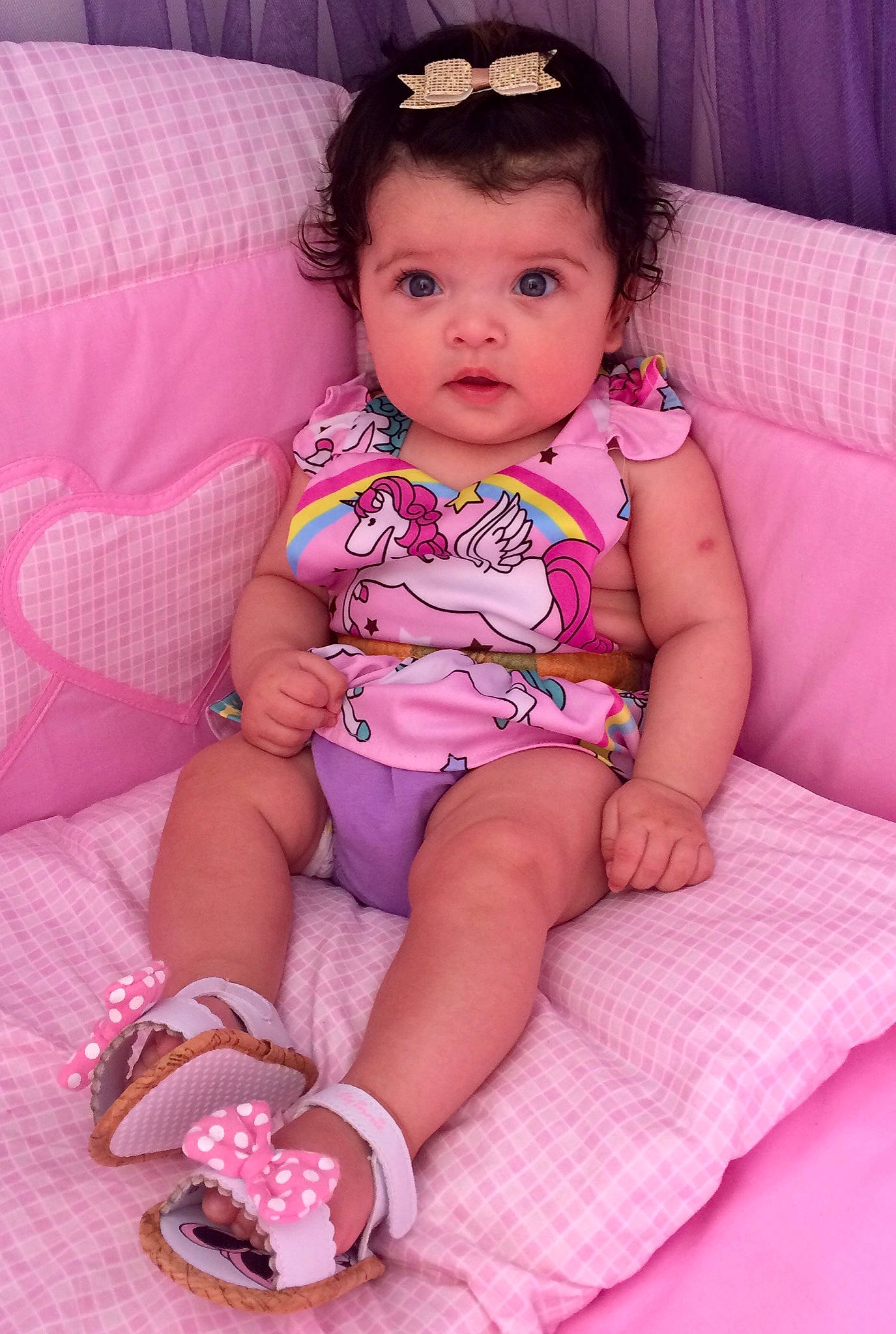 Marissa joined the competition — help win amazing prizes! baby, baby_toddler_clothing, cheek, child, finger, leg, nail, person, pink, skin, thigh, toddler