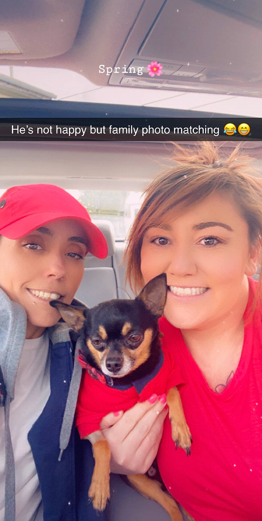 Myles is registered to the contest to win money with this photo: baseball_cap, beauty, cap, carnivore, child, clothing, companion_dog, dog, dog_breed, friendship, fun, gesture, happy, interaction, long_hair, selfie, skin, smile, sporting_group, travel