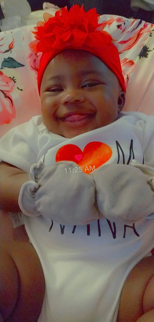 Klaire Rose joined the competition — help win amazing prizes! baby_toddler_clothing, cap, cheek, chin, face, facial_expression, happy, head, headgear, headwear, joy, lip, mouth, muscle, organ, person, photograph, pink, skin, sleeve