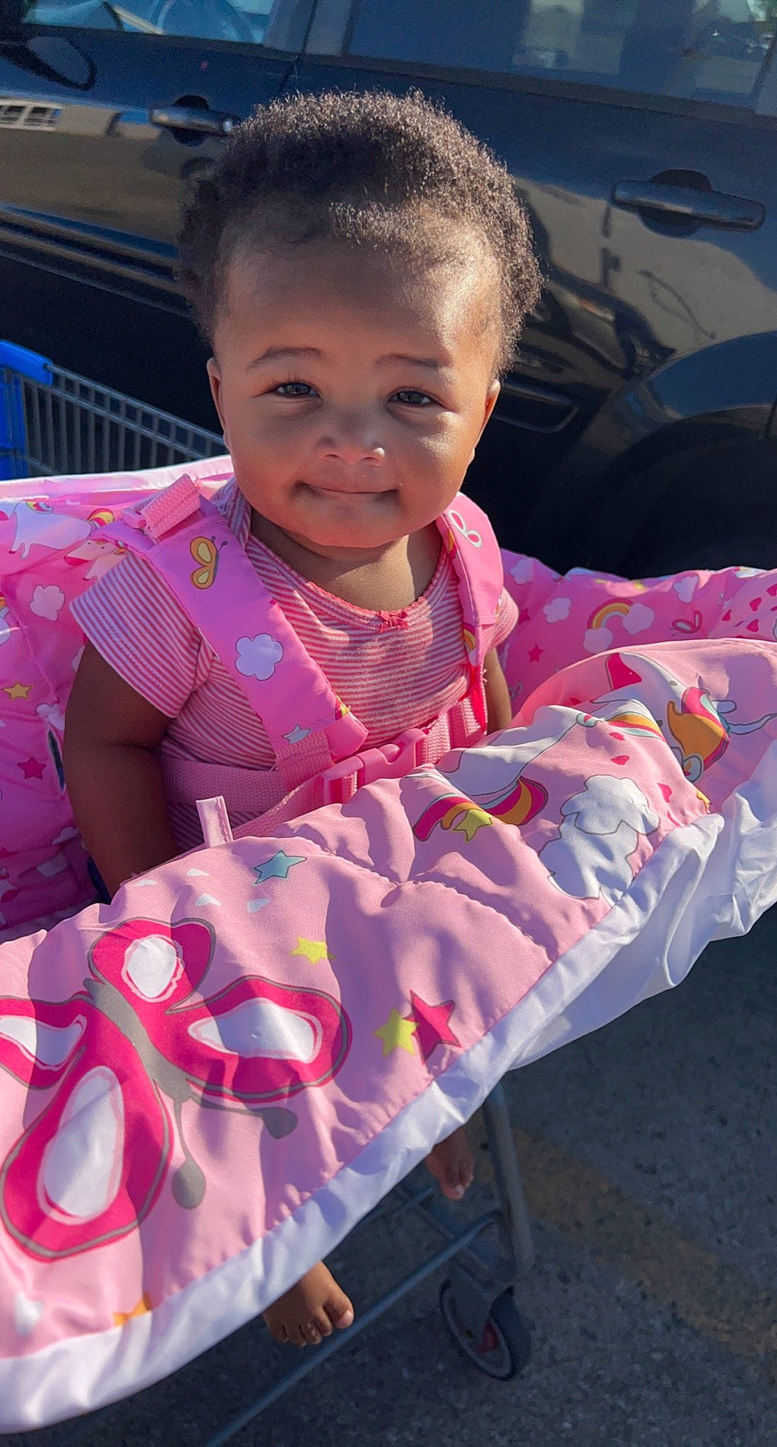 Tanayah joined the competition — help win amazing prizes! baby, baby_products, baby_toddler_clothing, beauty, child, event, eye, face, fun, happy, leisure, lip, magenta, person, pink, red, sitting, skin, smile, summer