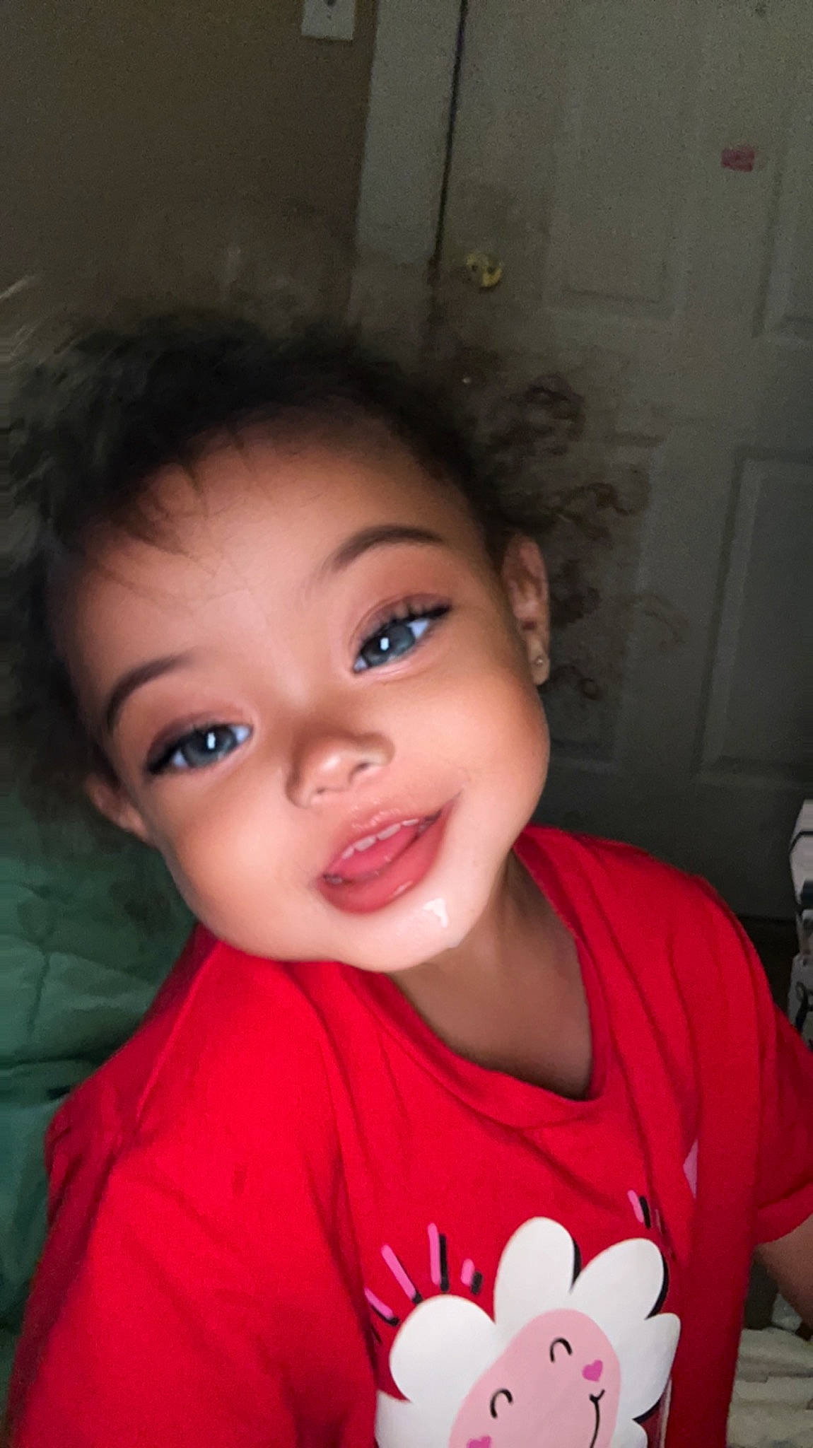 Kahlani joined the competition — help win amazing prizes! cheek, cool, ear, eye, eyelash, flash_photography, forehead, fun, gesture, happy, head, iris, lip, mouth, nose, organ, person, pink, skin, smile